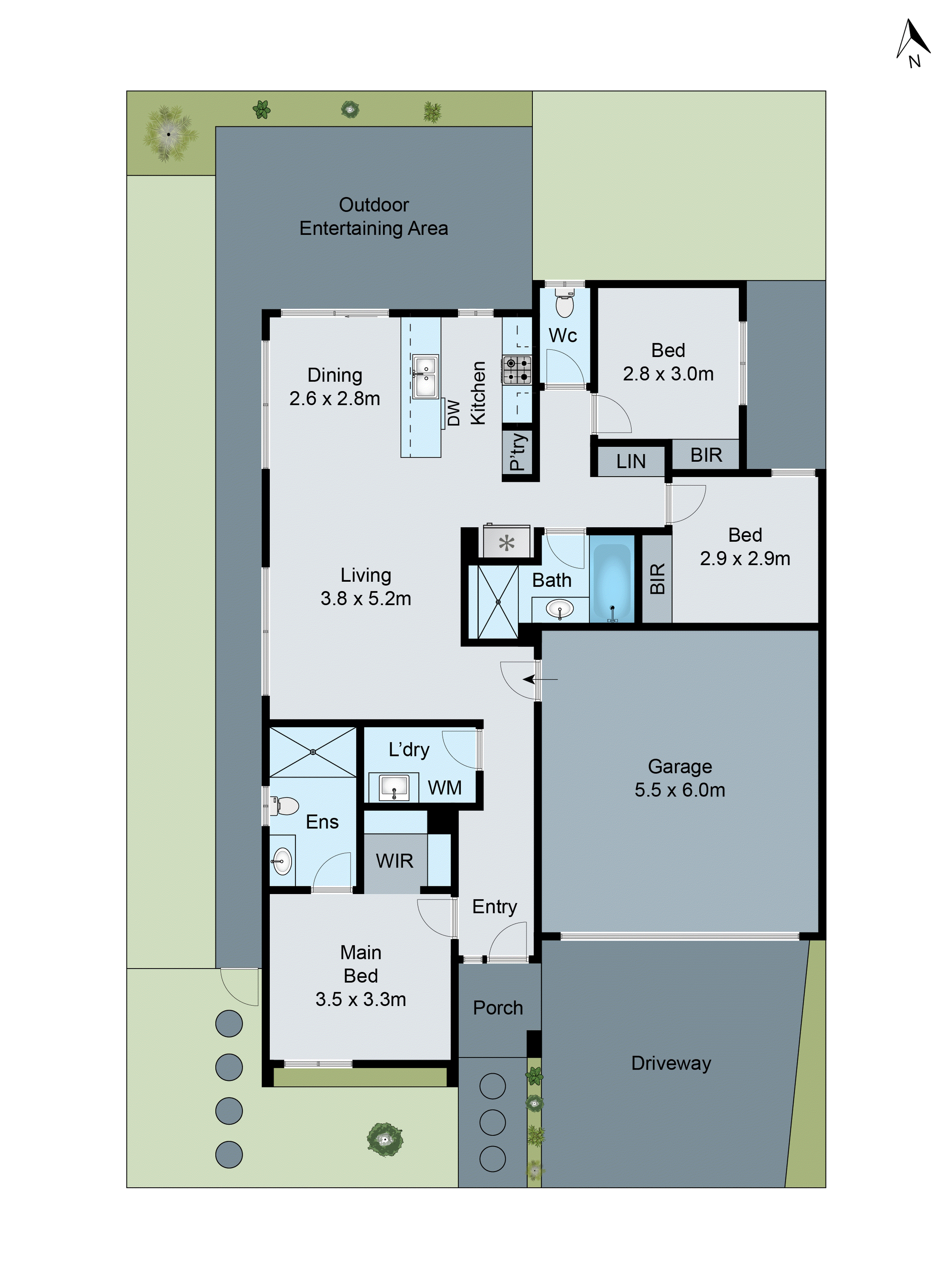 177 Burvilles Road, Armstrong Creek VIC 3217 - Floorplan