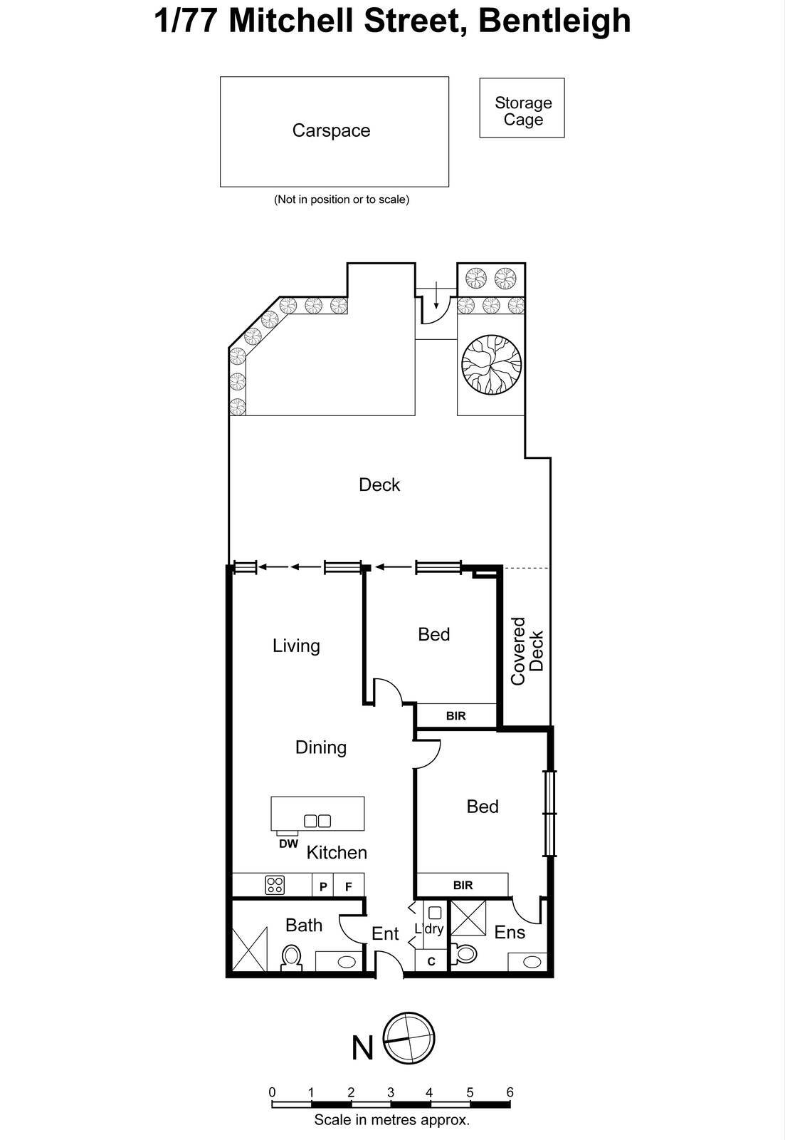 1/77 Mitchell Street, Bentleigh VIC 3204 - Floorplan