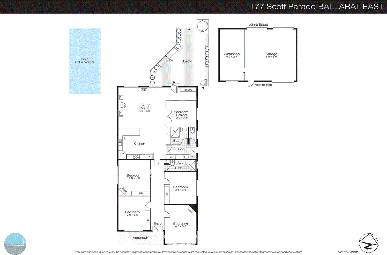177 Scott Parade, Ballarat East VIC 3350 - Floorplan