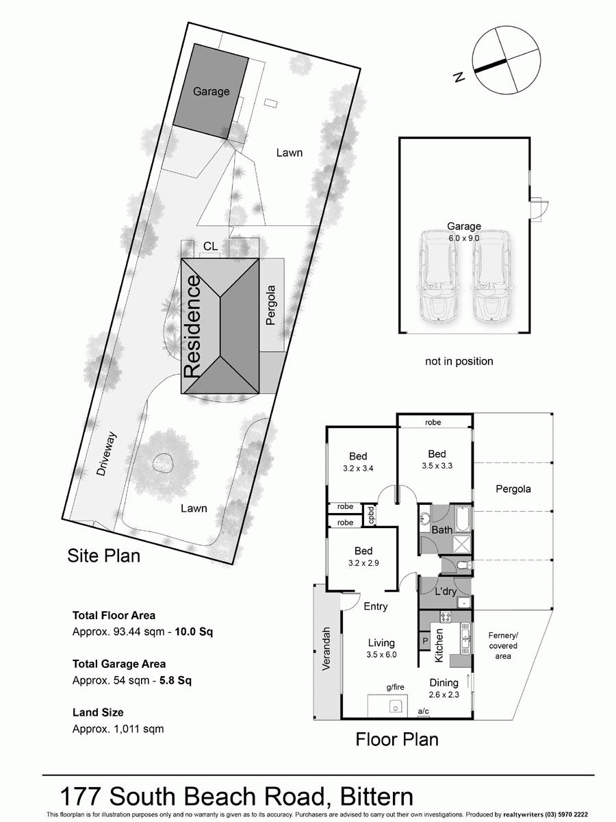 177 South Beach Road, BITTERN VIC 3918 - Floorplan