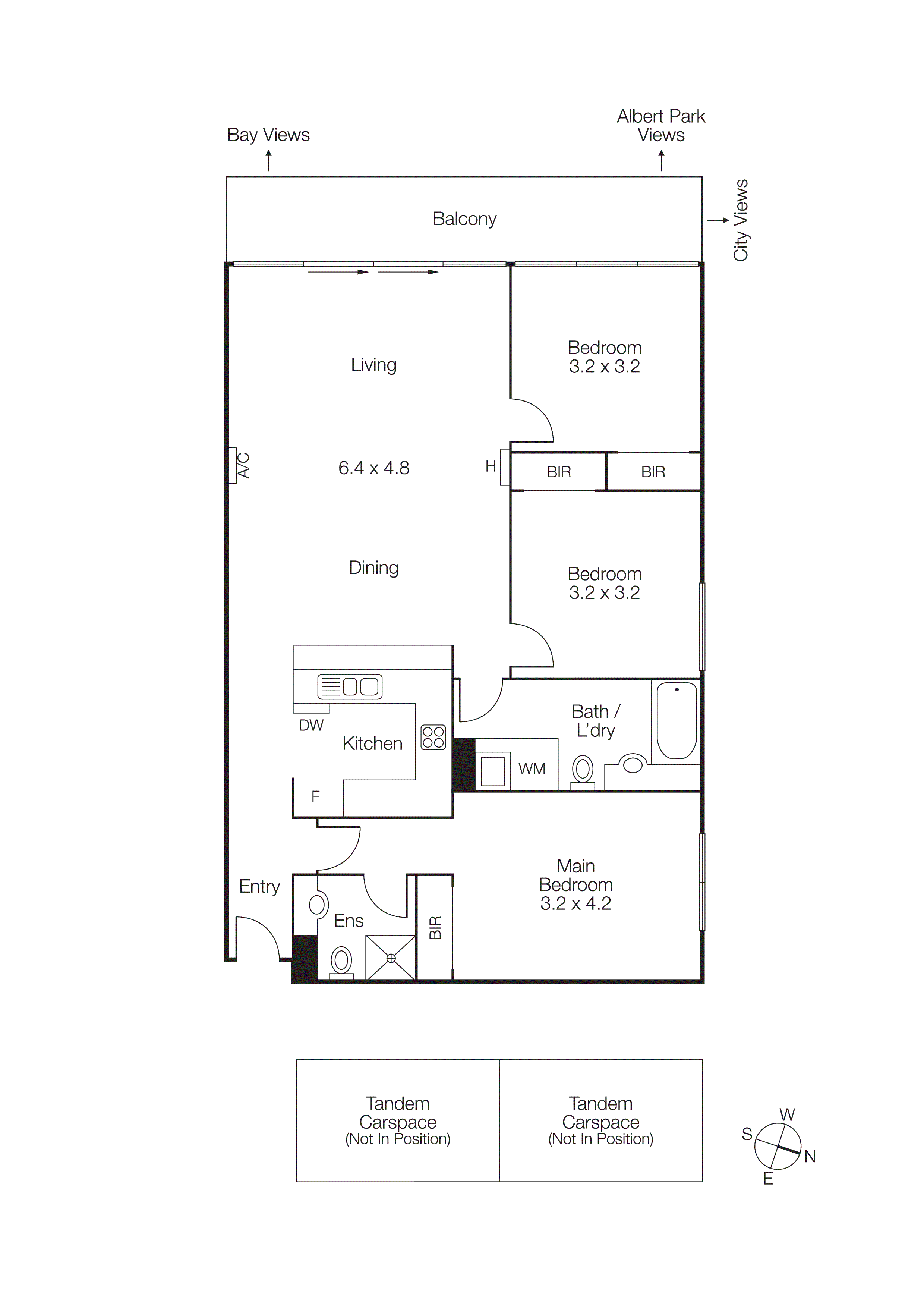177/632 St Kilda Road, Melbourne VIC 3004 - Floorplan