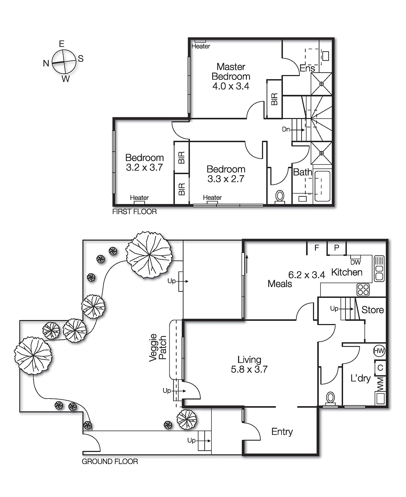 1/78 Bay Road, Sandringham VIC 3191 - Floorplan
