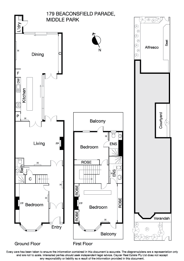 179 Beaconsfield Parade, MIDDLE PARK VIC 3206 - Floorplan