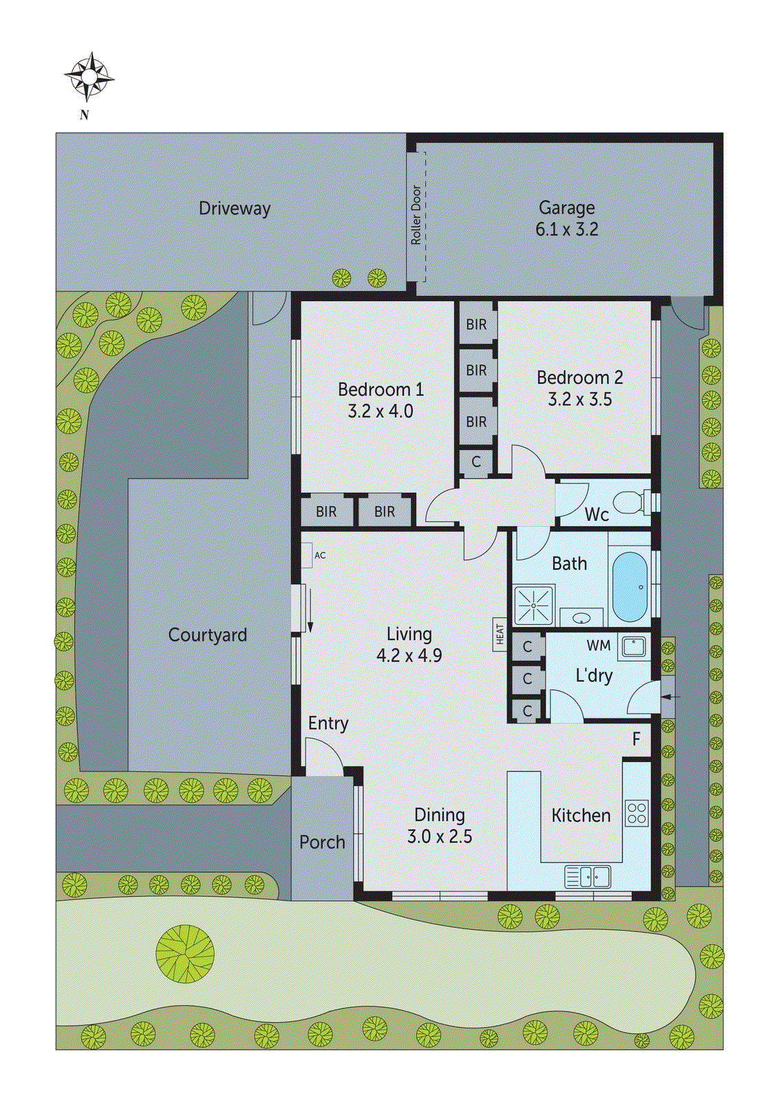 1/79 Wingarra Drive, Grovedale VIC 3216 - Floorplan
