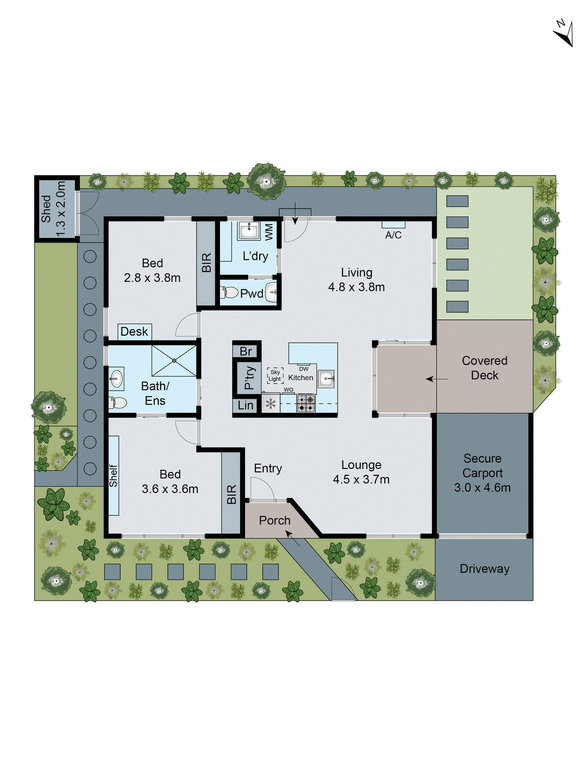 17A Ashbourne Street, Herne Hill VIC 3218 - Floorplan