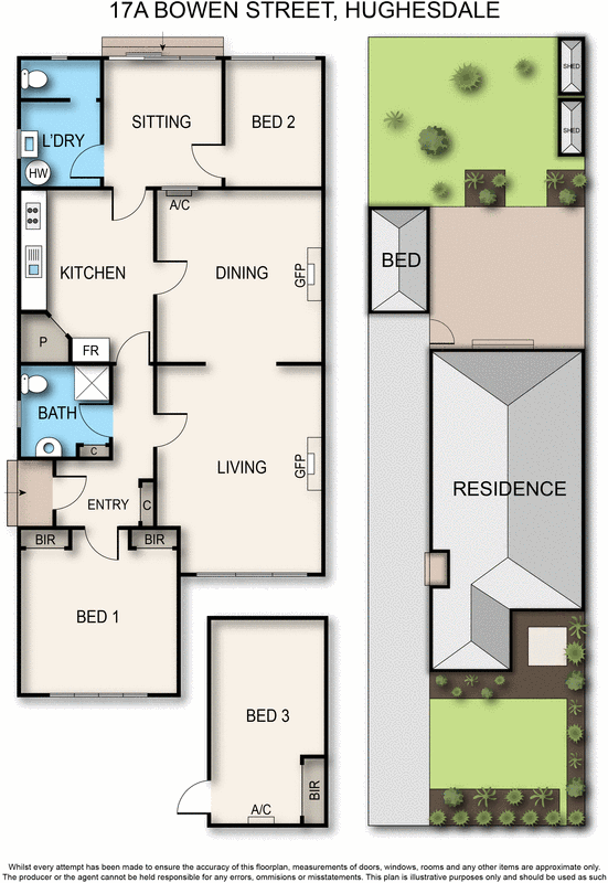 17A Bowen Street, Hughesdale VIC 3166 - Floorplan