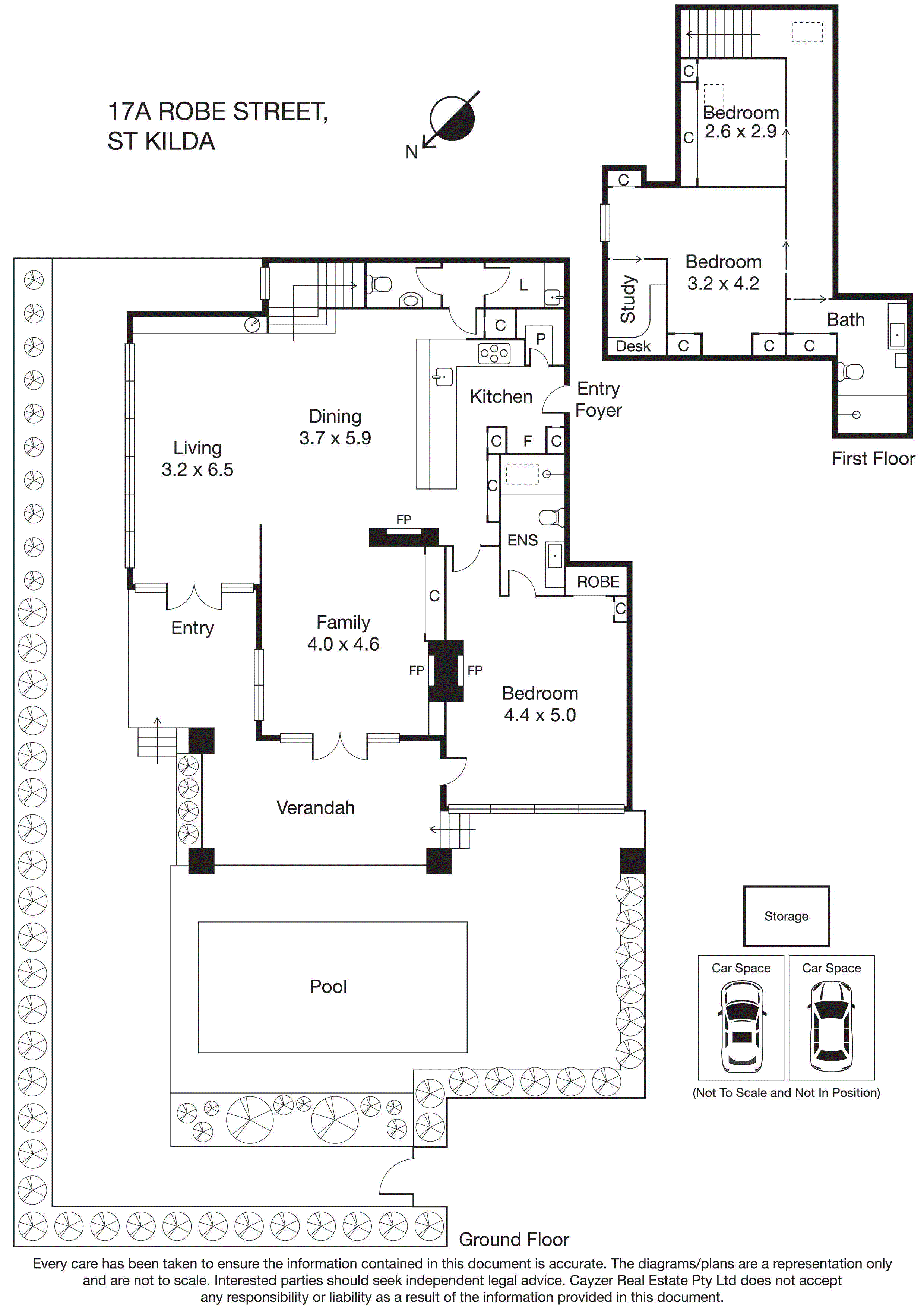 17A Robe Street, ST KILDA VIC 3182 - Floorplan