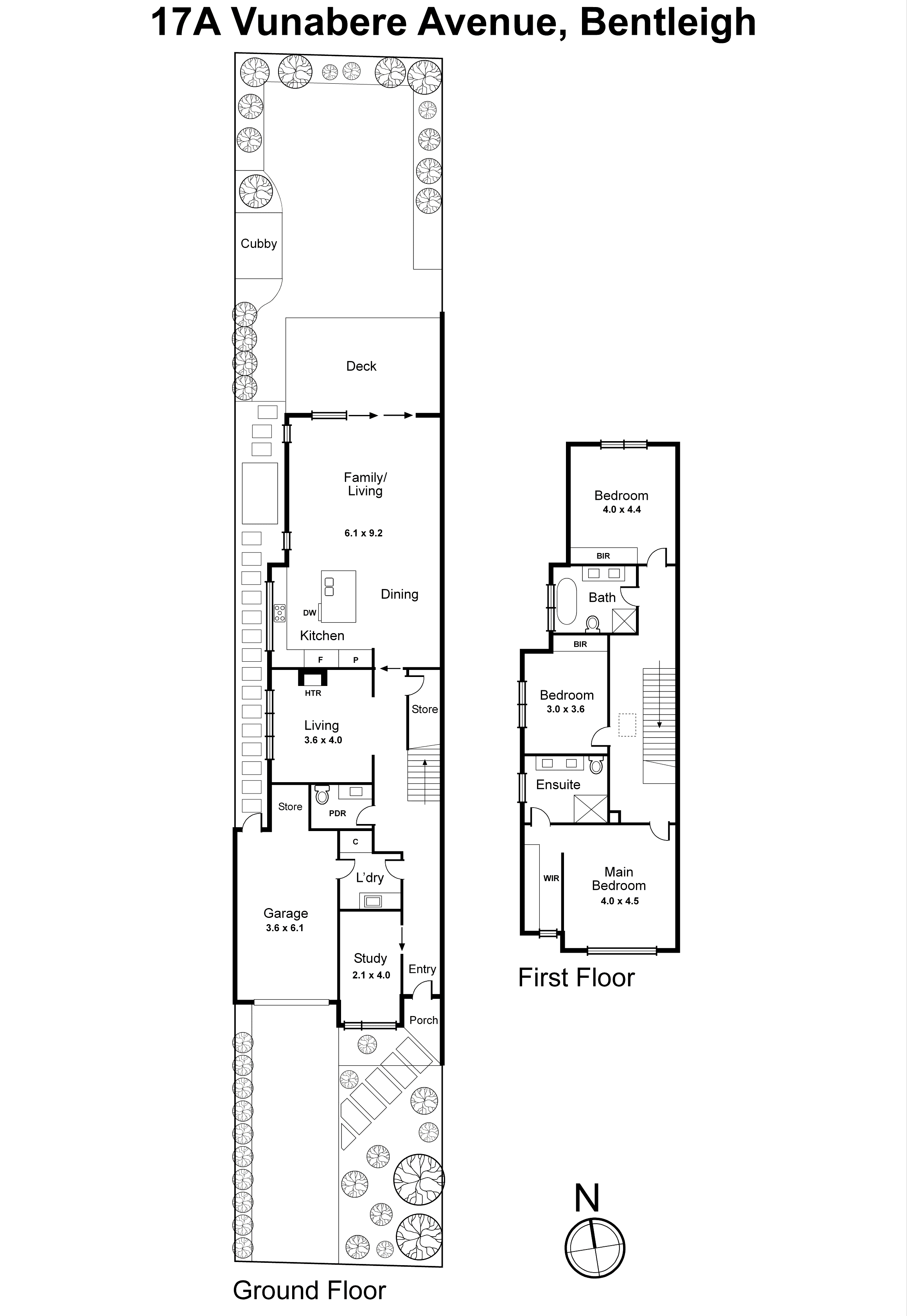 17A Vunabere Avenue, Bentleigh VIC 3204 - Floorplan