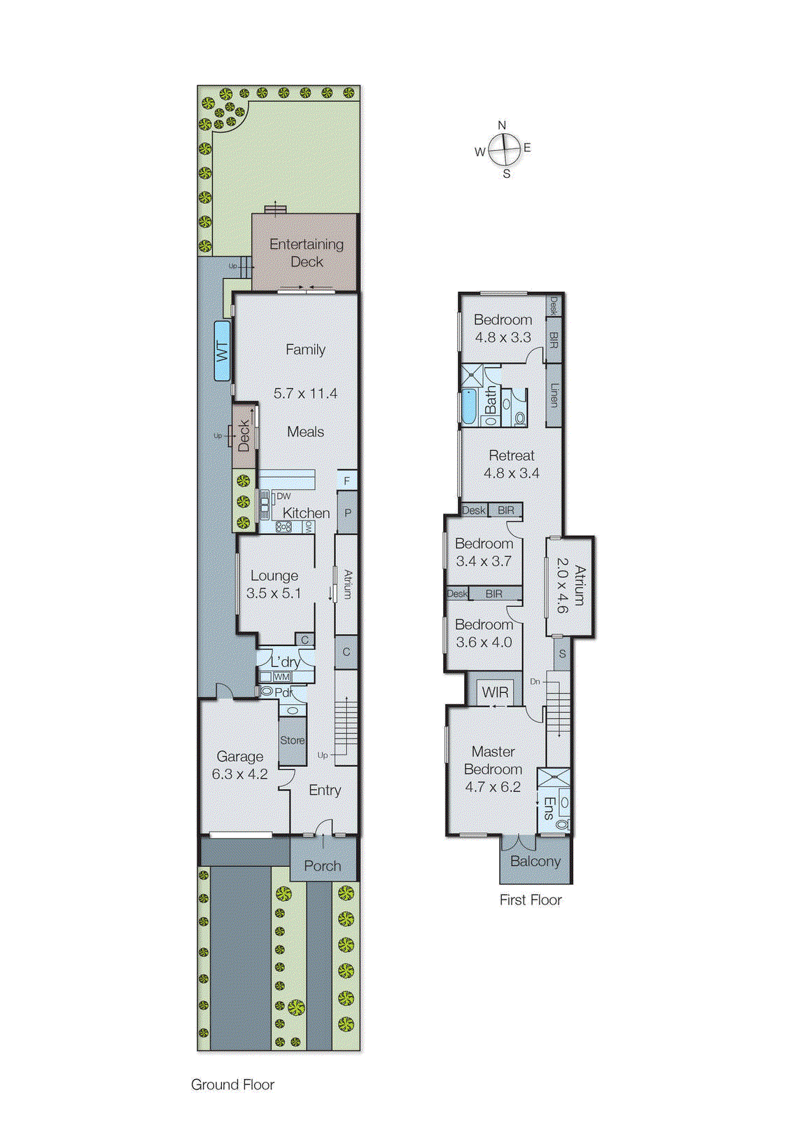 1/7b Collins Street, Mentone VIC 3194 - Floorplan