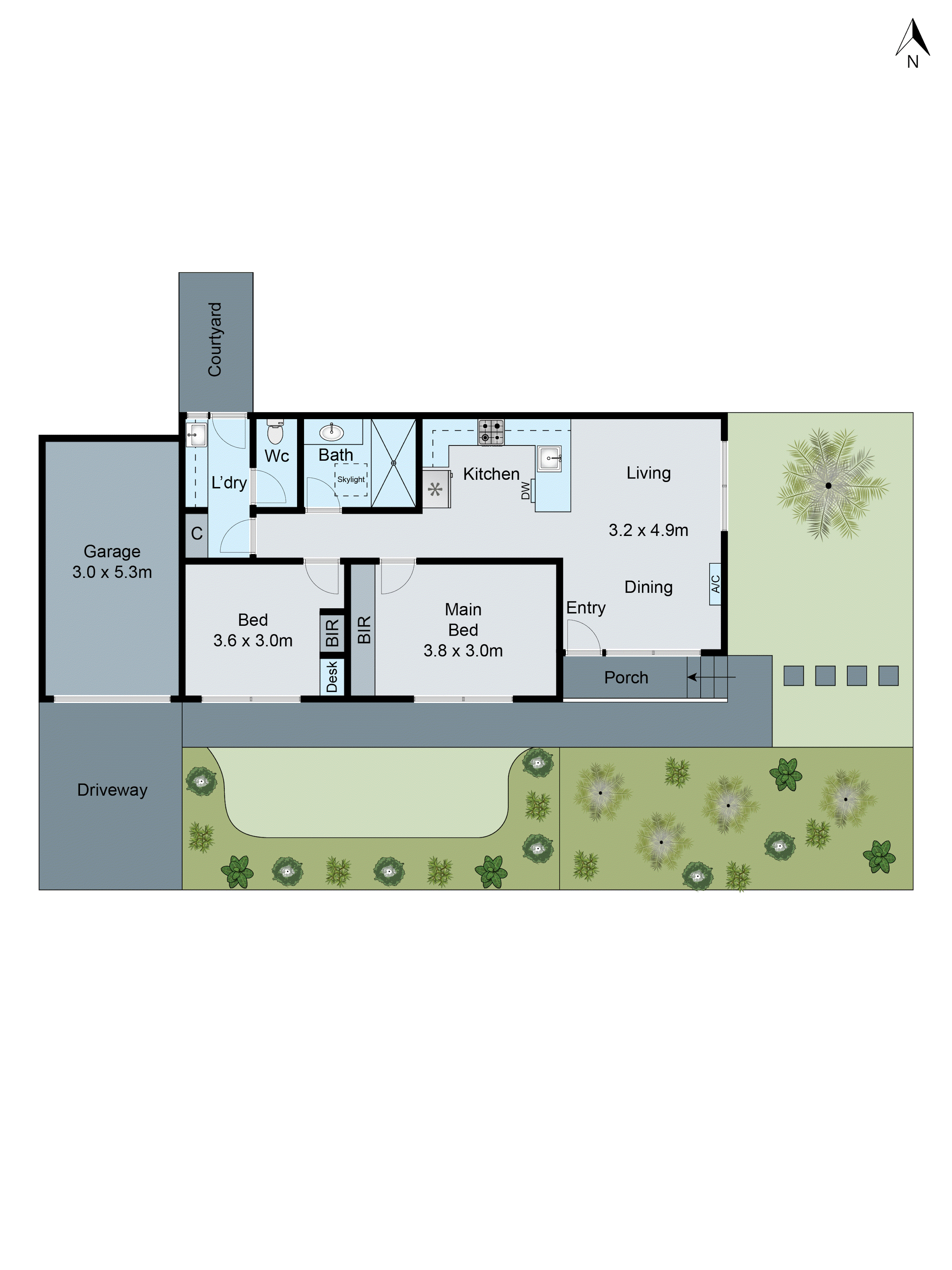 1/8-10 Ballater Avenue, Newtown VIC 3220 - Floorplan
