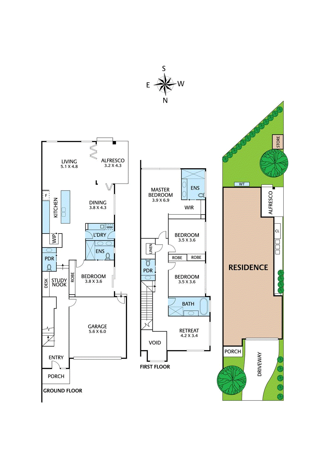 18 & 20 Meadowbank Avenue, Doncaster - Floorplan 1
