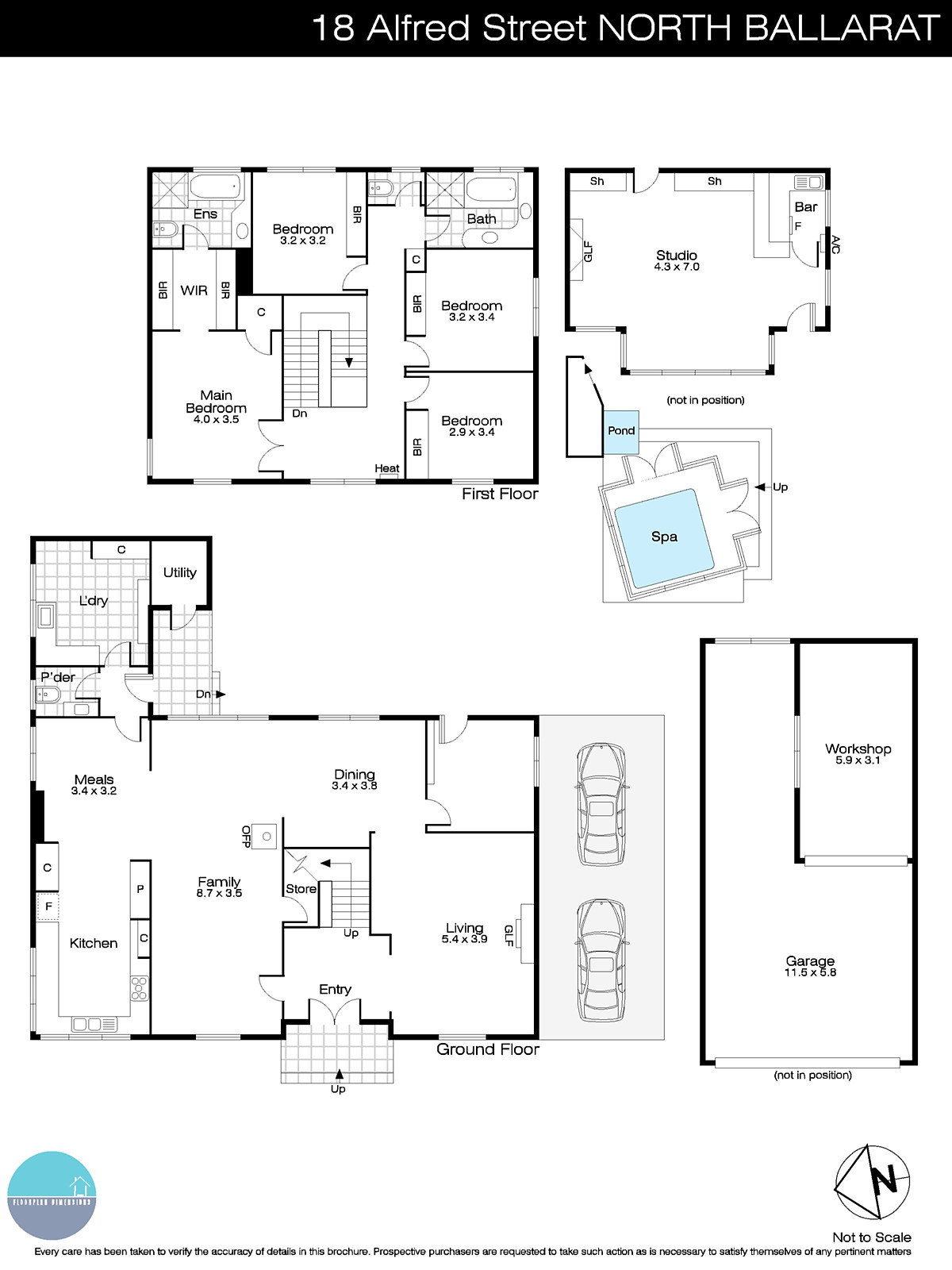 18 Alfred Street North, Lake Wendouree VIC 3350 - Floorplan