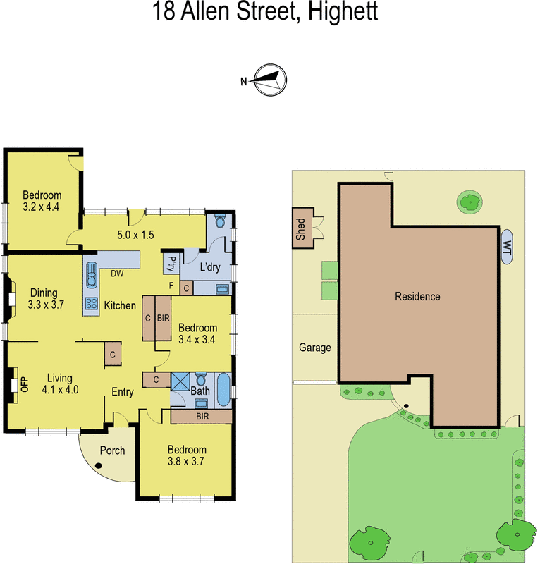 18 Allen Street, Highett VIC 3190 - Floorplan