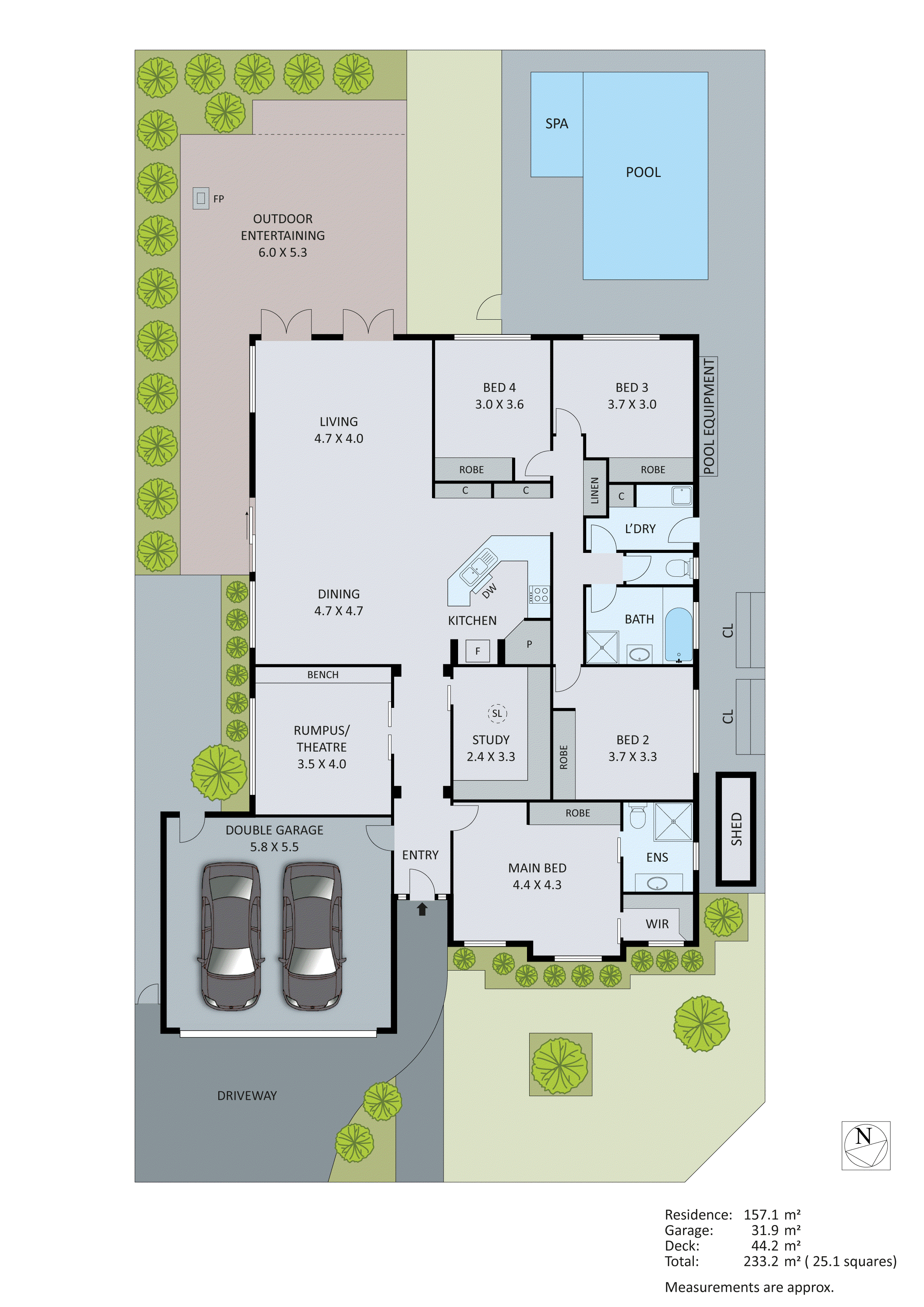 18 Atlantis Court, Aspendale Gardens VIC 3195 - Floorplan