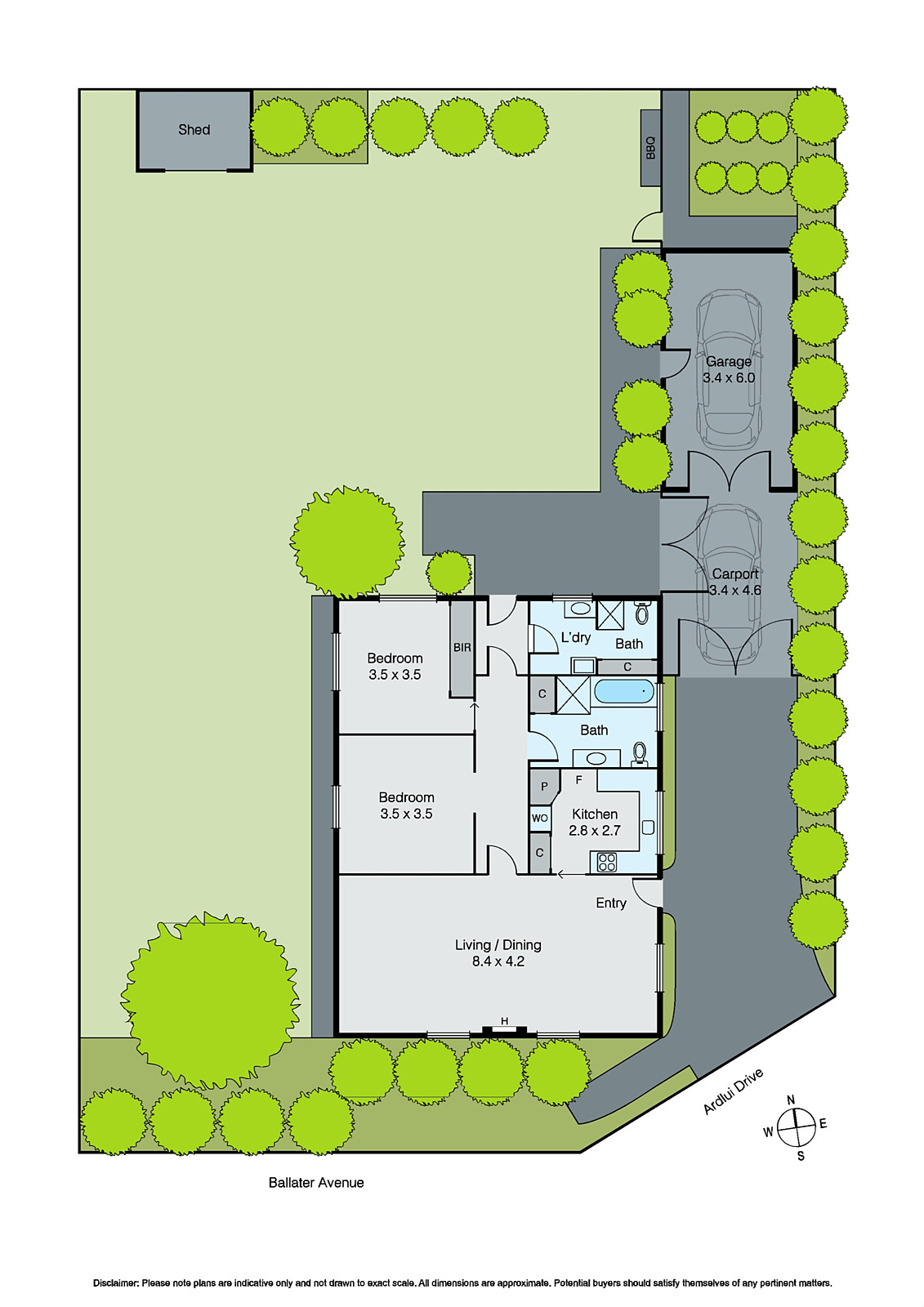 18 Ballater Avenue, Newtown VIC 3220 - Floorplan