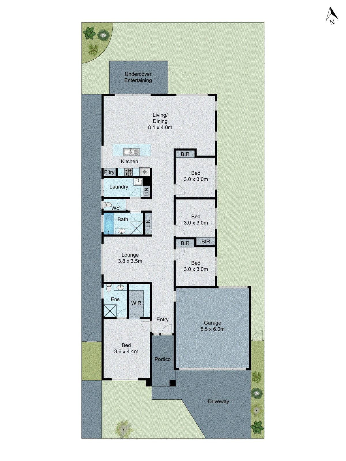 18 Baybrook Avenue, Curlewis VIC 3222 - Floorplan