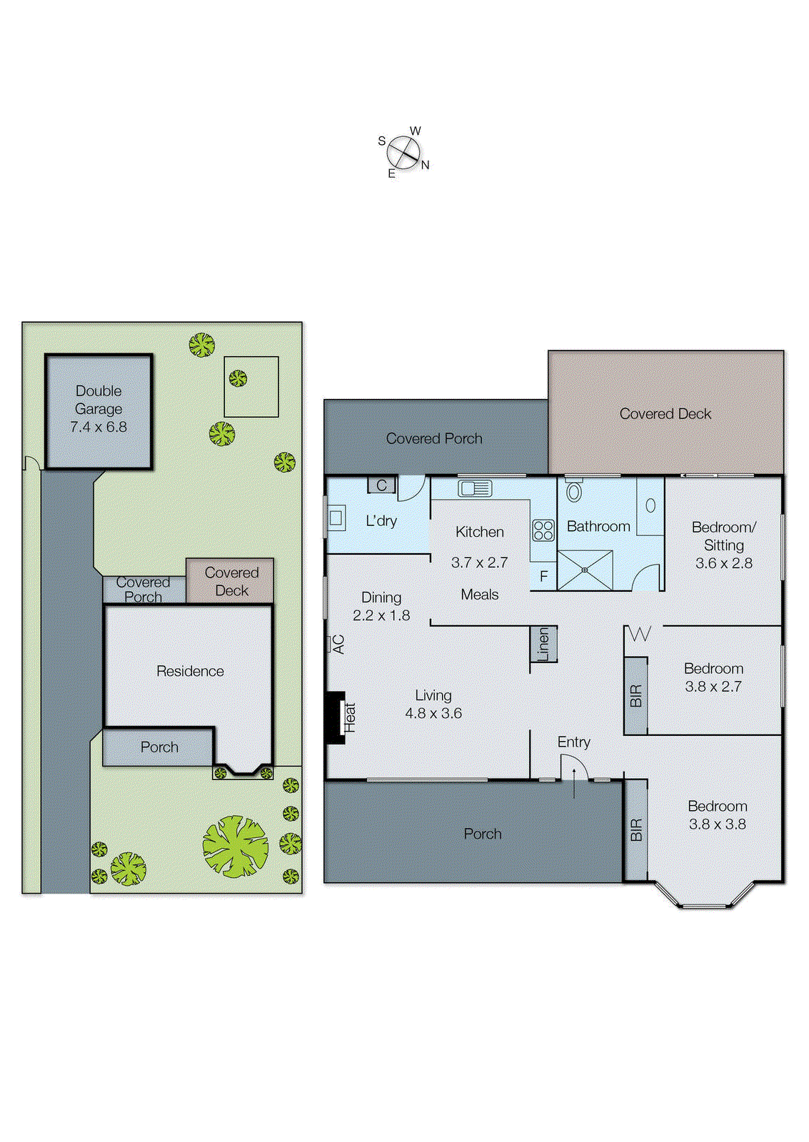18 Belle Crescent, Mordialloc VIC 3195 - Floorplan