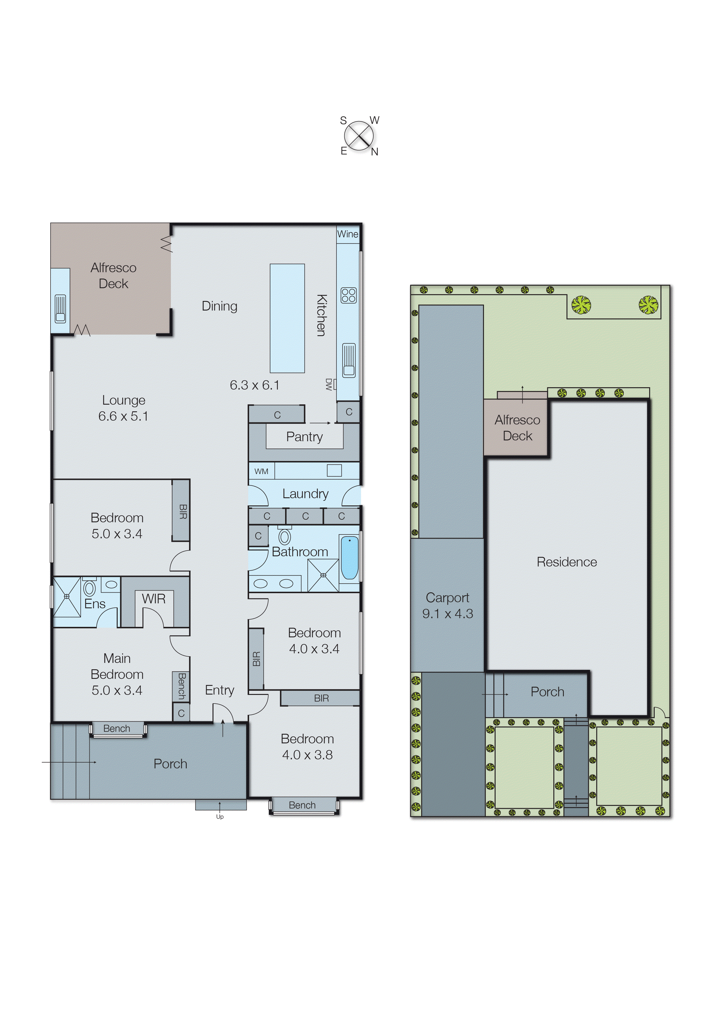 18 Belle Crescent, Mordialloc VIC 3195 - Floorplan