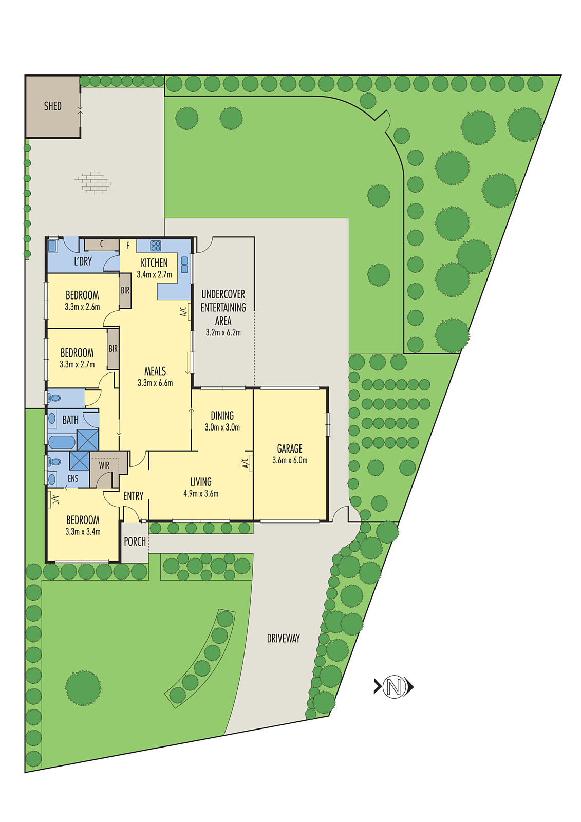 18 Bettsons Court, Whittington VIC 3219 - Floorplan