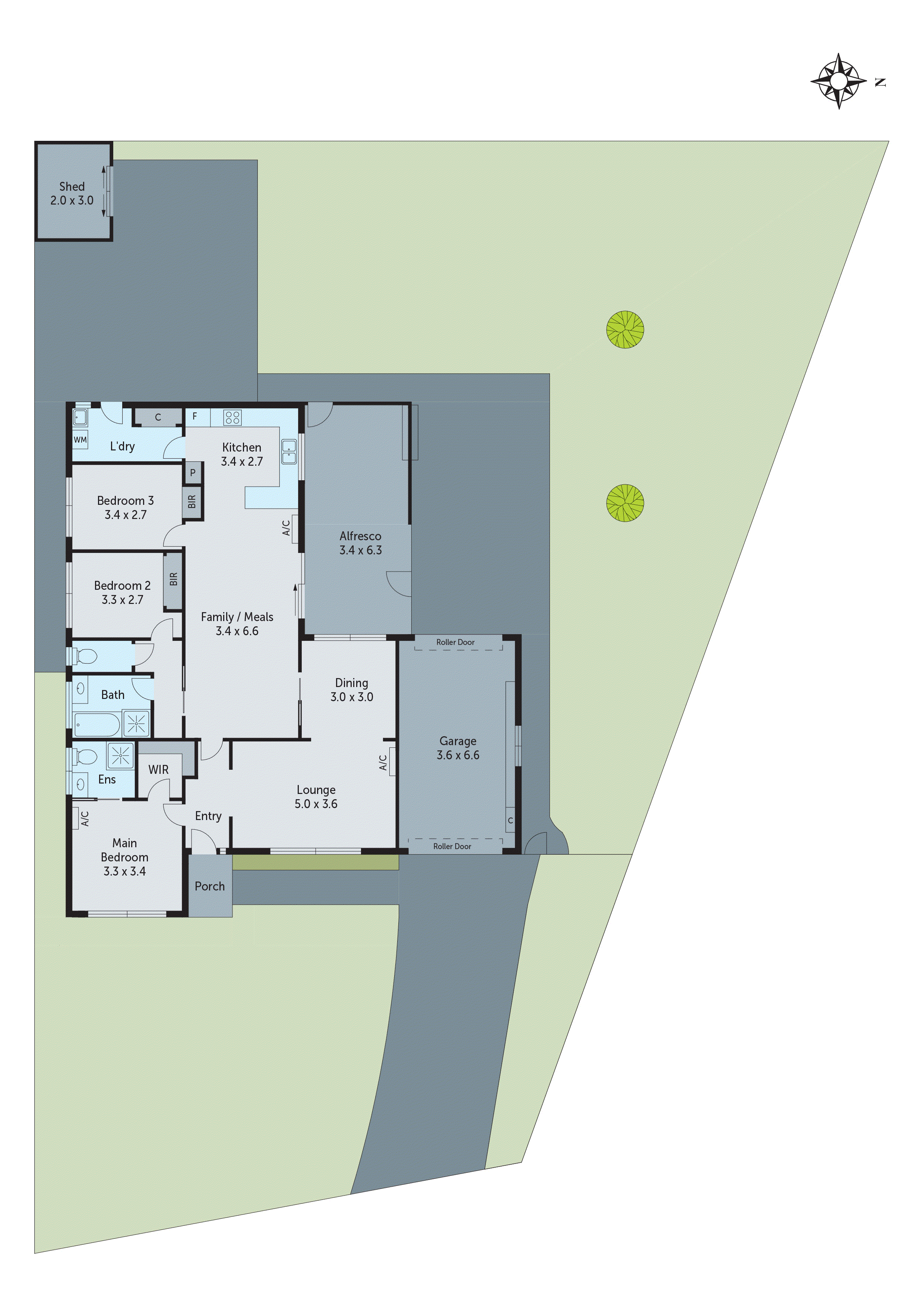 18 Bettsons Court, Whittington VIC 3219 - Floorplan