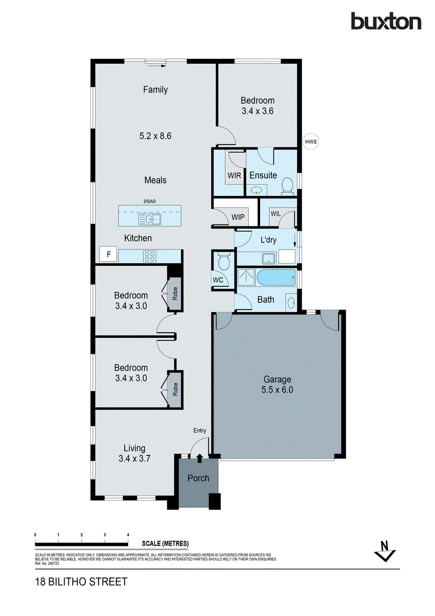 18 Bilitho Street, Huntly VIC 3551 - Floorplan