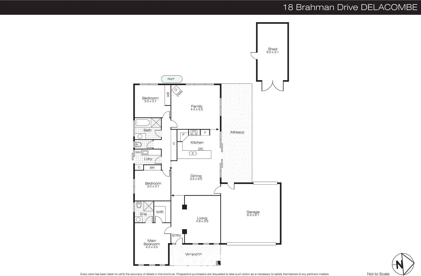 18 Brahman Drive, Delacombe VIC 3356 - Floorplan