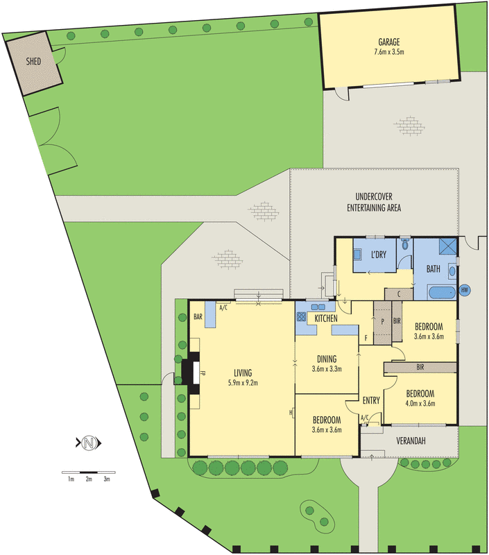 18 Breadalbane Street, Newcomb VIC 3219 - Floorplan