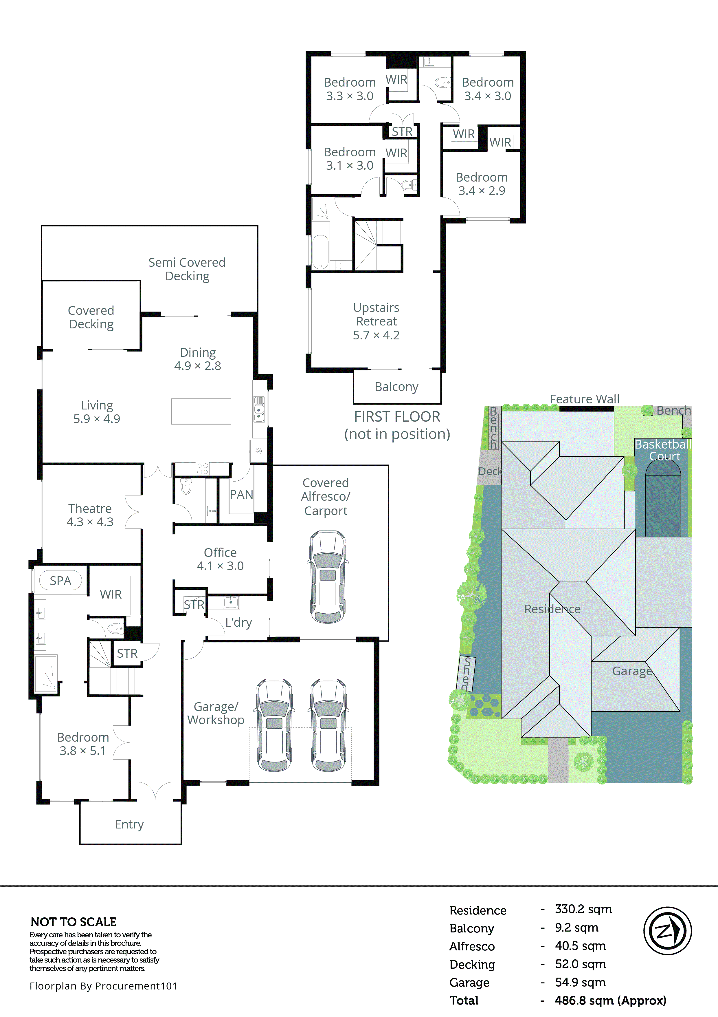 18 Broadleaf Court, Keysborough VIC 3173 - Floorplan