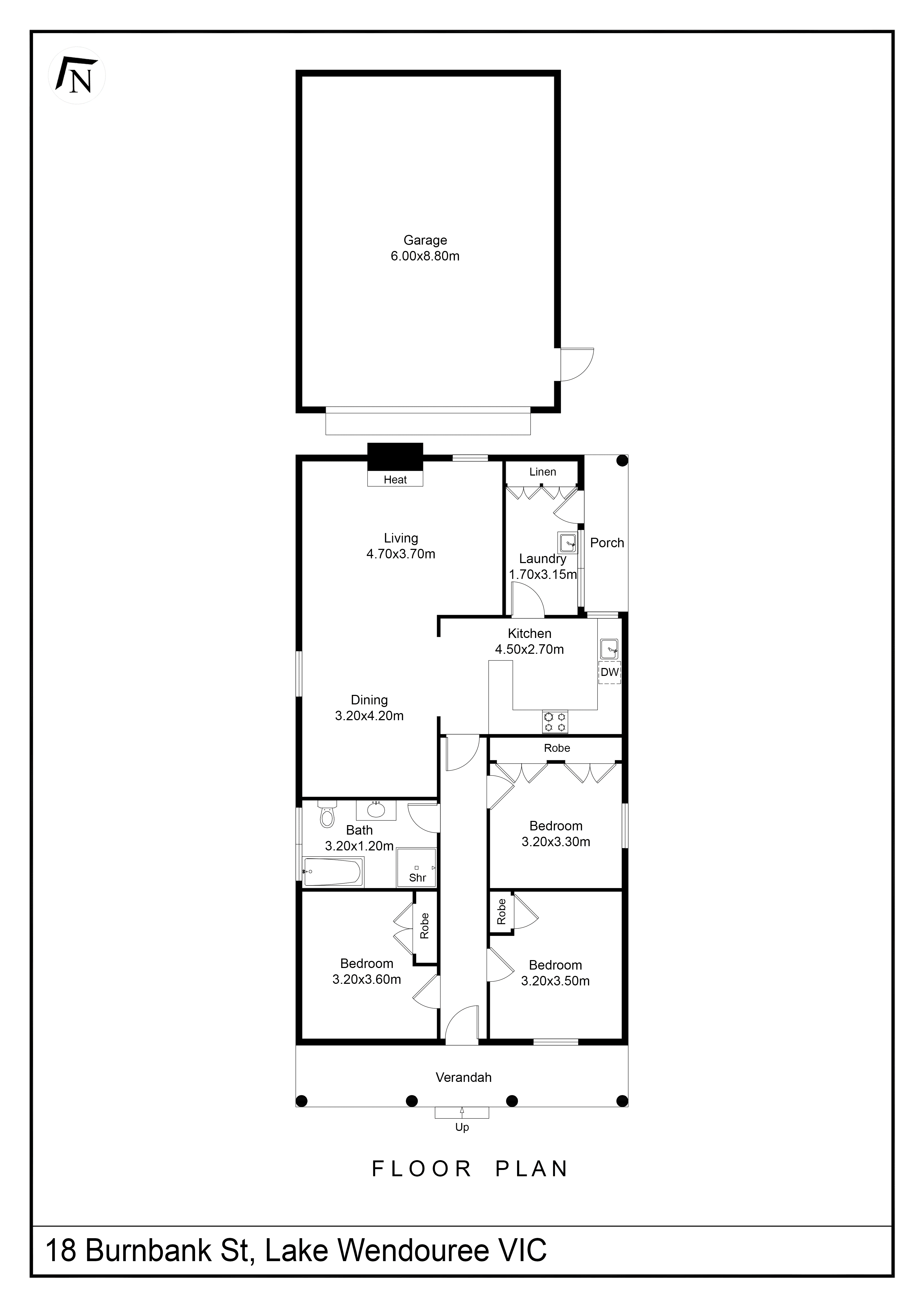 18 Burnbank Street, Lake Wendouree VIC 3350 - Floorplan
