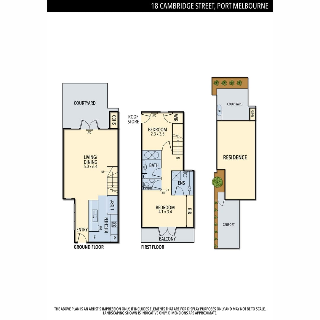 18 Cambridge Street, Port Melbourne VIC 3207 - Floorplan