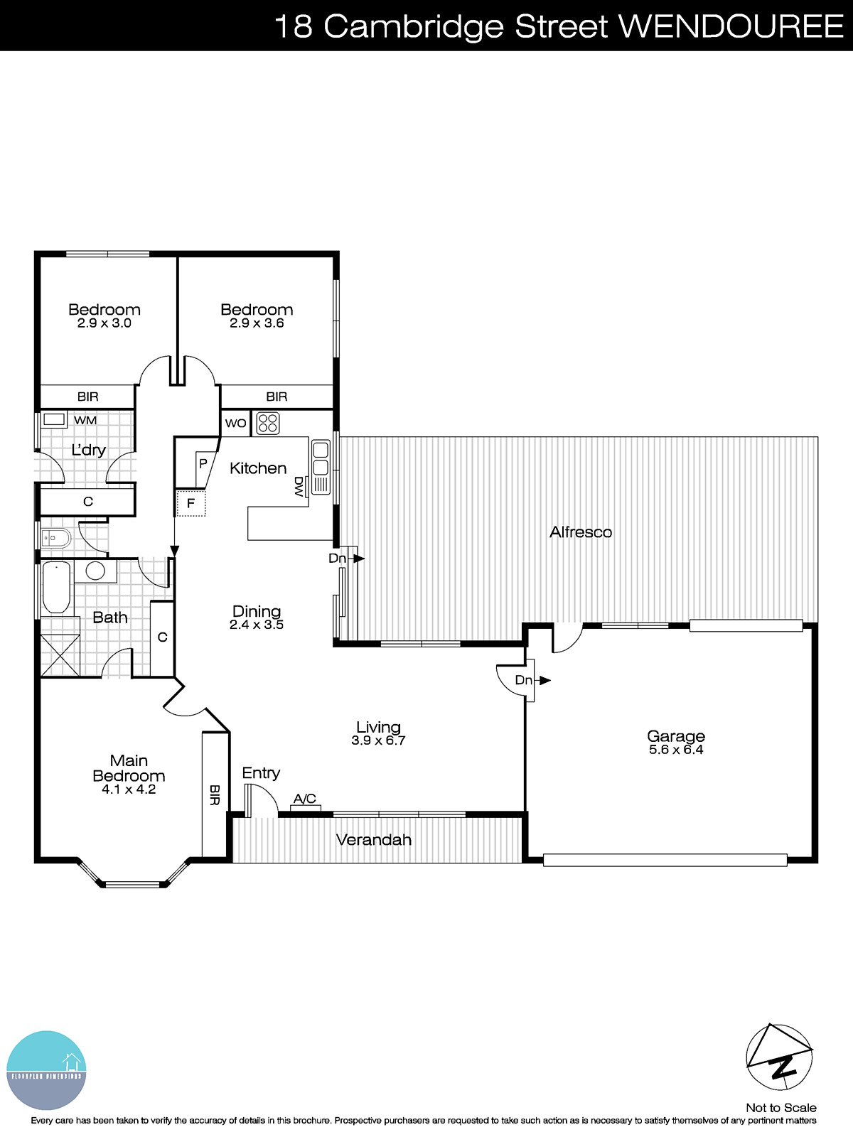 18 Cambridge Street, Wendouree VIC 3355 - Floorplan
