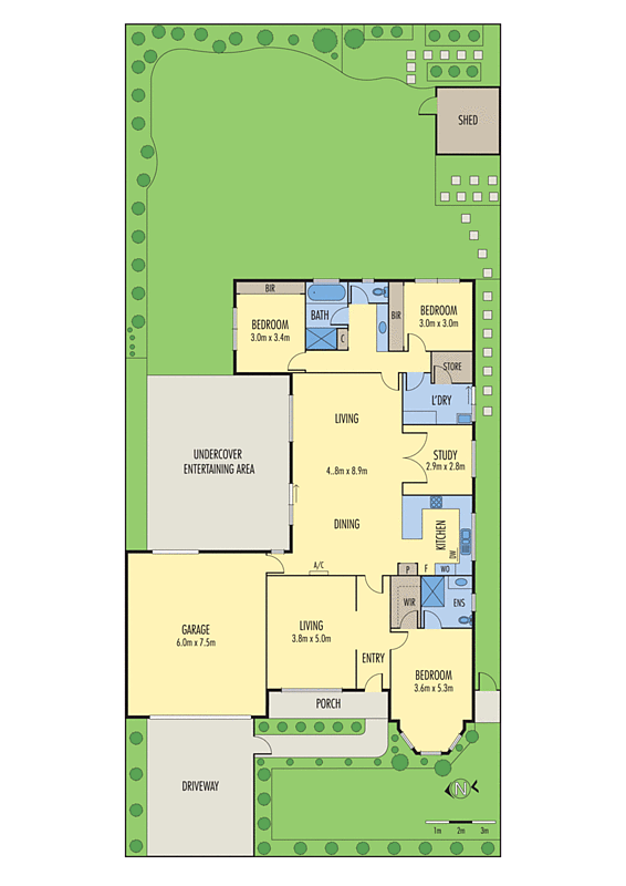 18 Carstairs Close, Grovedale VIC 3216 - Floorplan