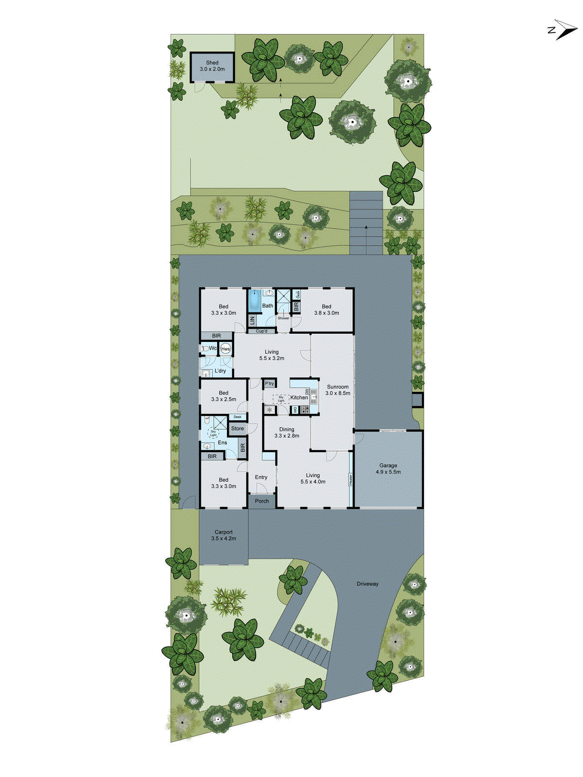 18 Cedar Grove, Highton VIC 3216 - Floorplan