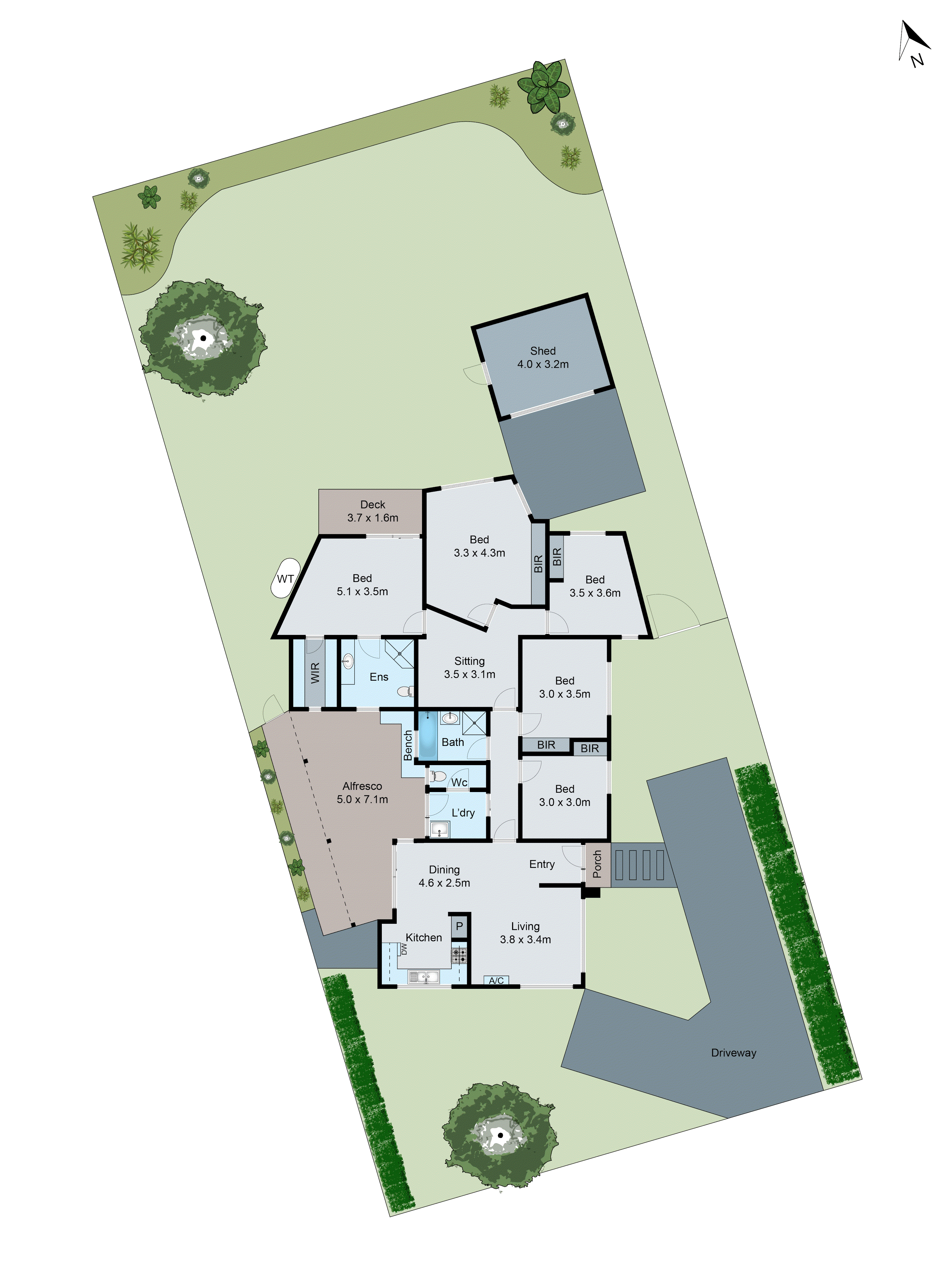 18 Church Street, Grovedale VIC 3216 - Floorplan