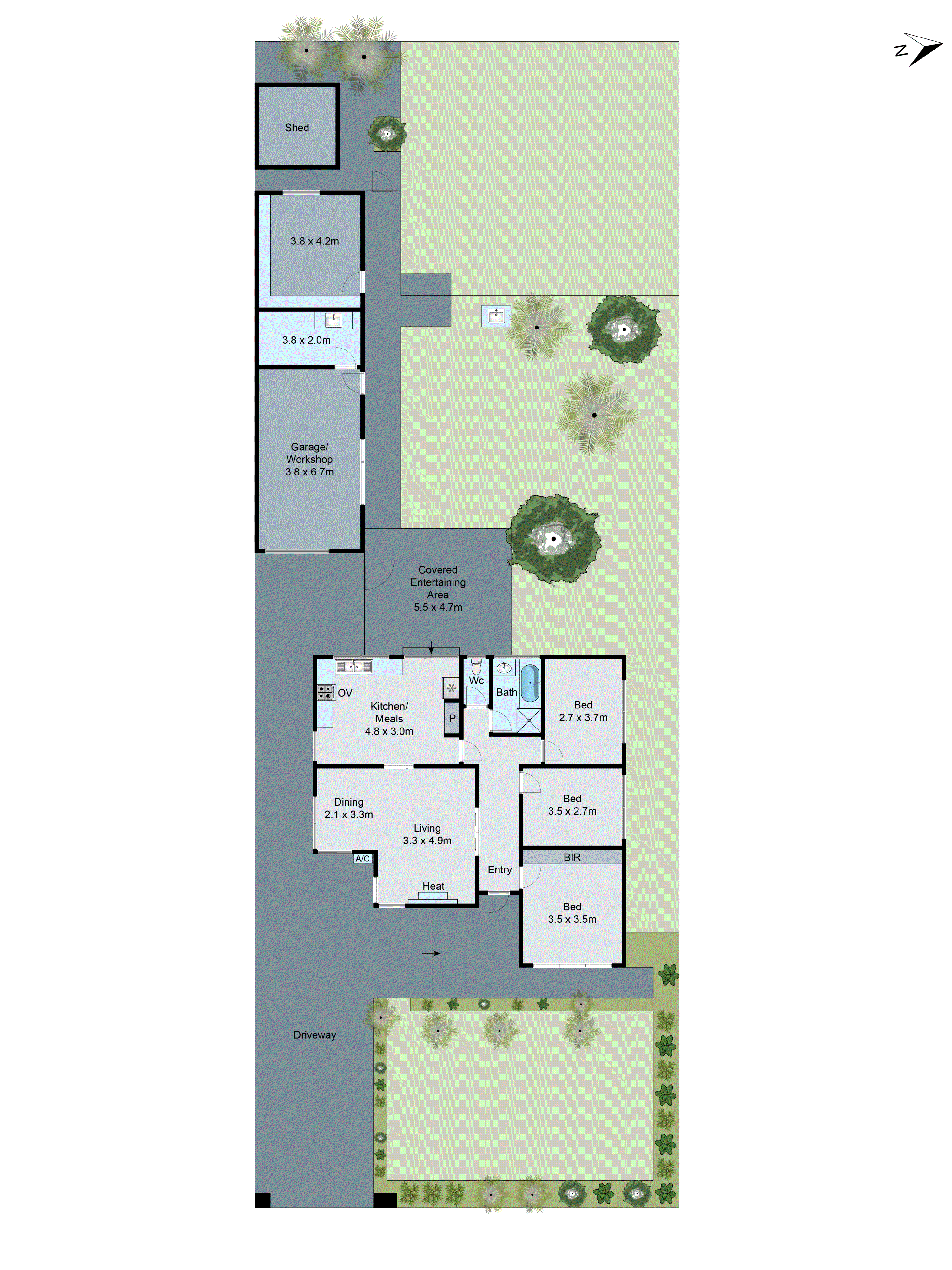 18 Clarevale Street, Clayton South VIC 3169 - Floorplan