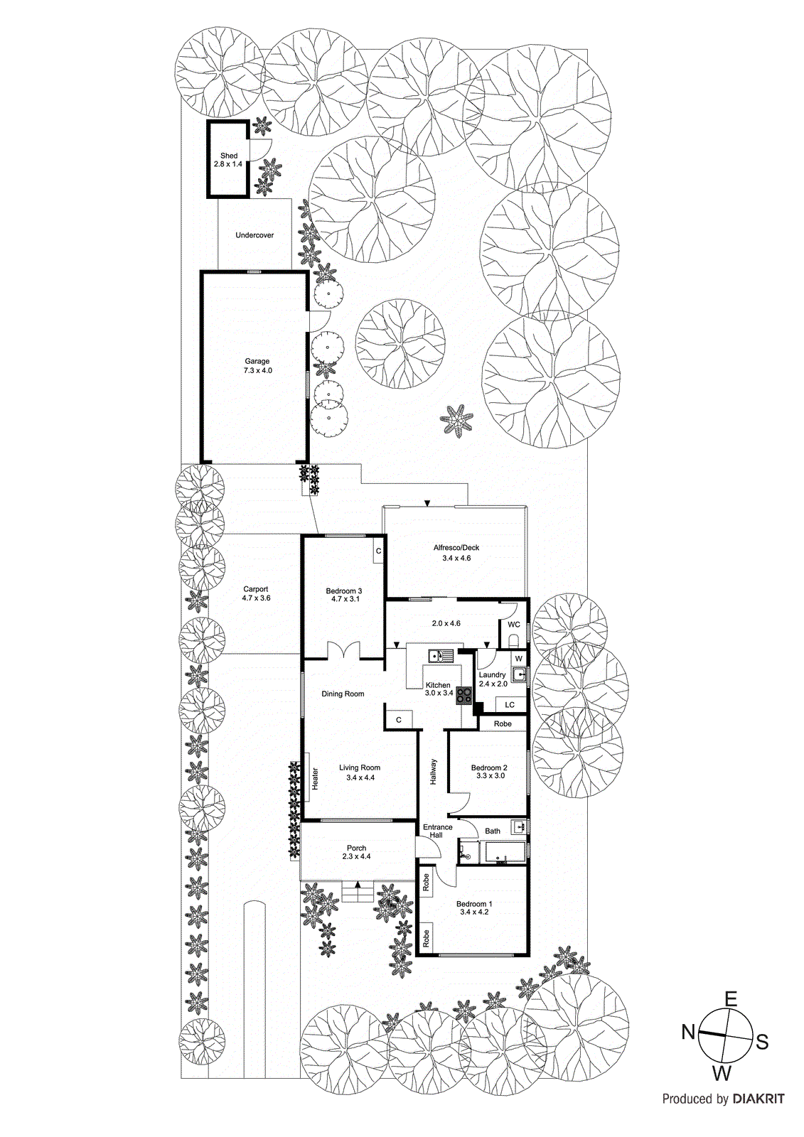 18 Clarinda Road, Clarinda VIC 3169 - Floorplan