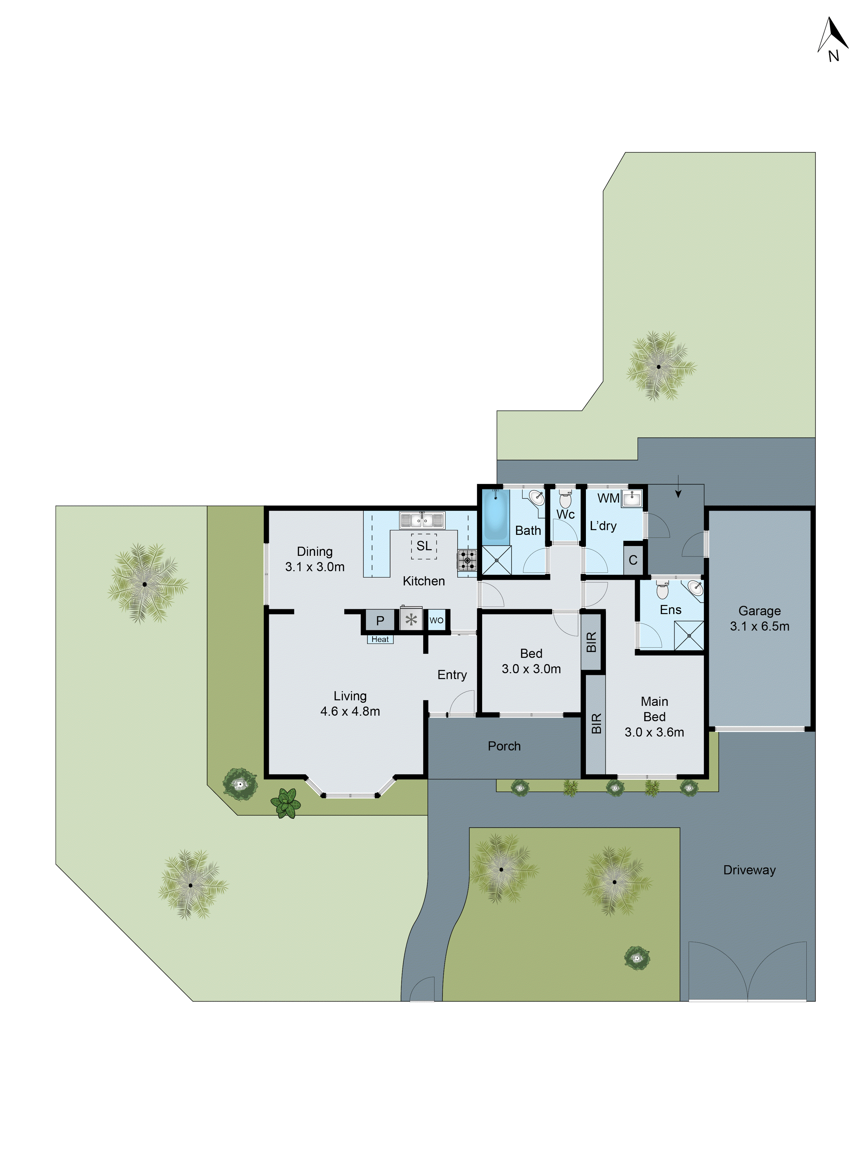 1/8 Clarke Street, Newtown VIC 3220 - Floorplan