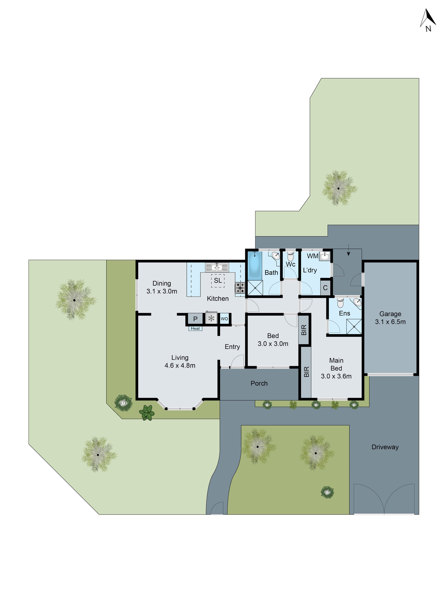 1/8 Clarke Street, Newtown VIC 3220 - Floorplan