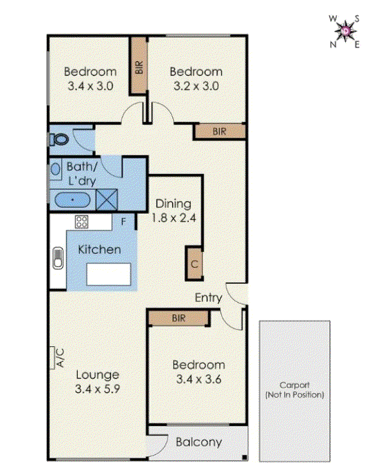 1/8 Commercial Road, Mentone VIC 3194 - Floorplan