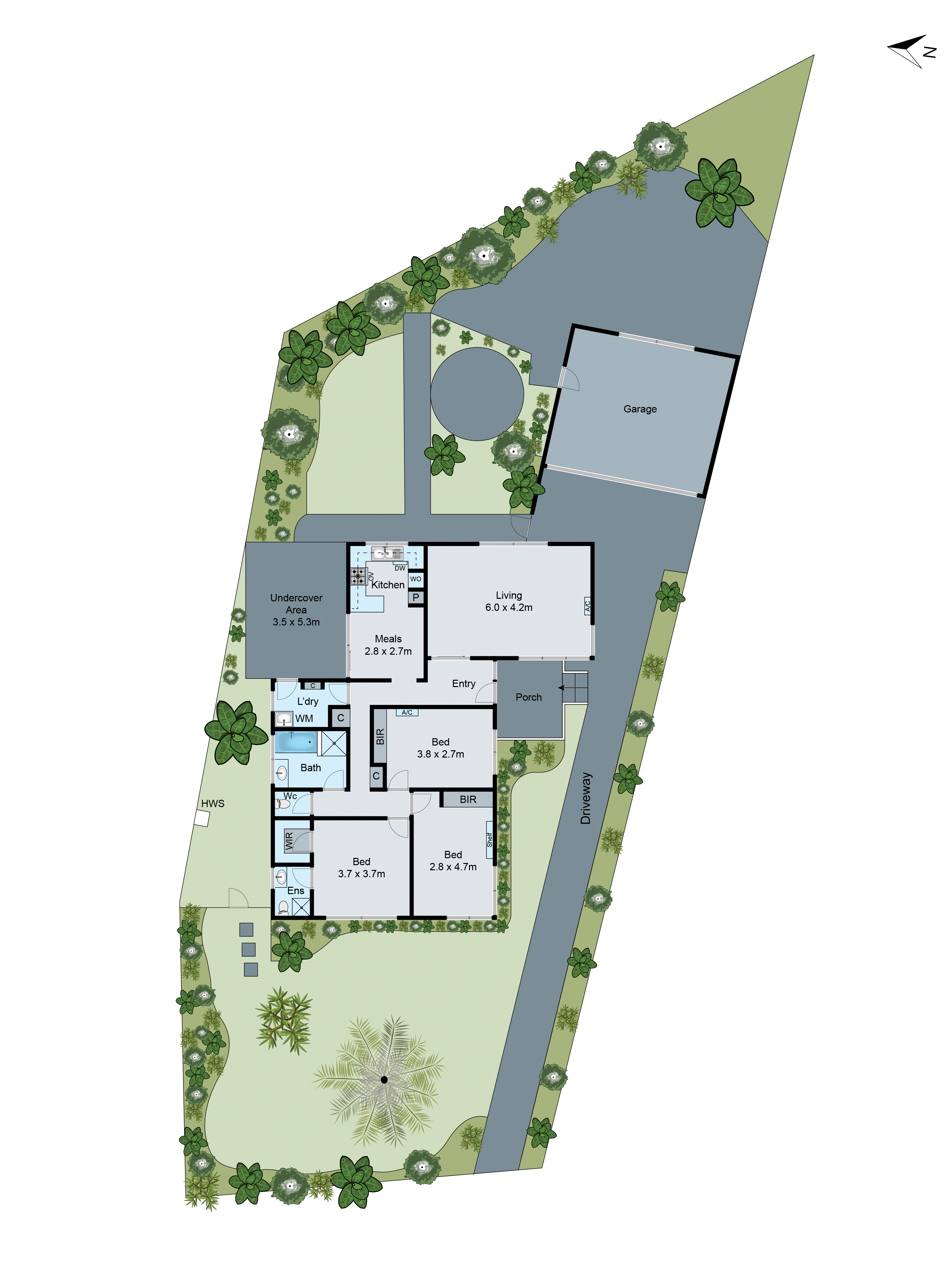 18 Cootamundra Drive, Wheelers Hill VIC 3150 - Floorplan