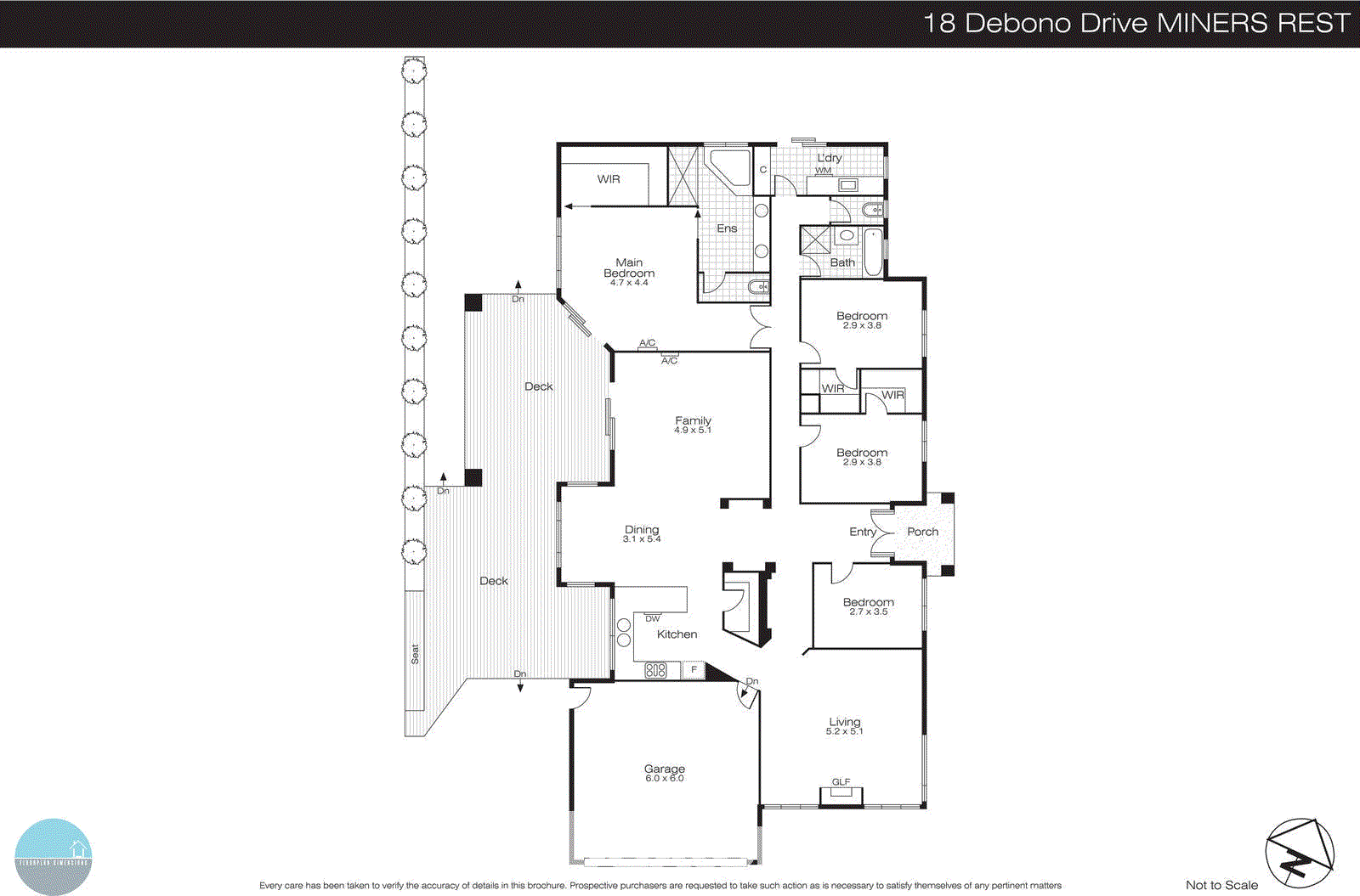 18 Debono Drive, Miners Rest VIC 3352 - Floorplan