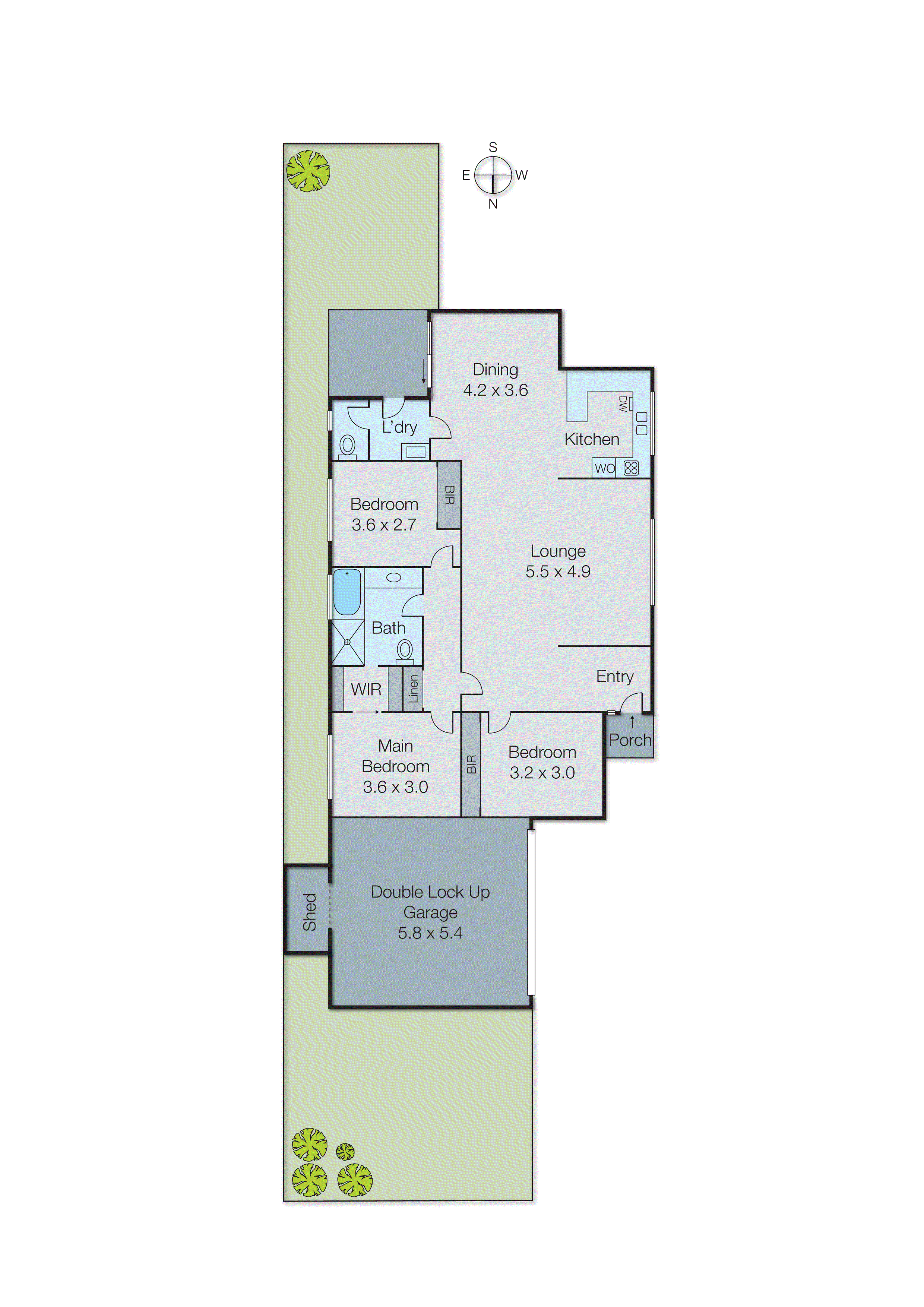 1/8 Delaware Drive, Dingley Village VIC 3172 - Floorplan