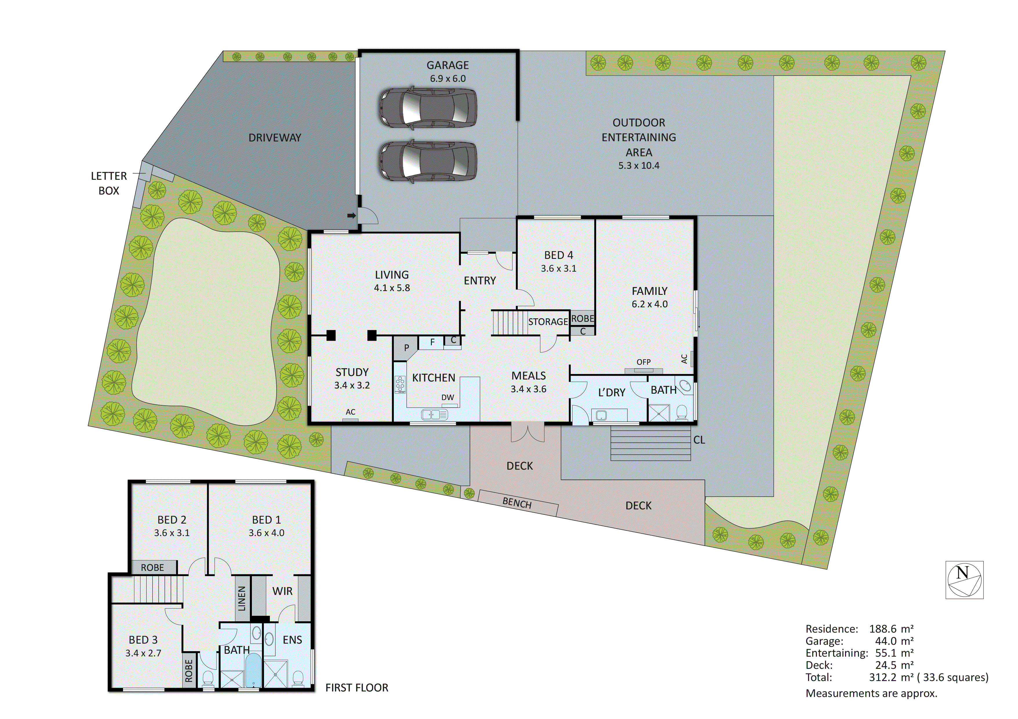 18 Denahy Court, Aspendale Gardens VIC 3195 - Floorplan