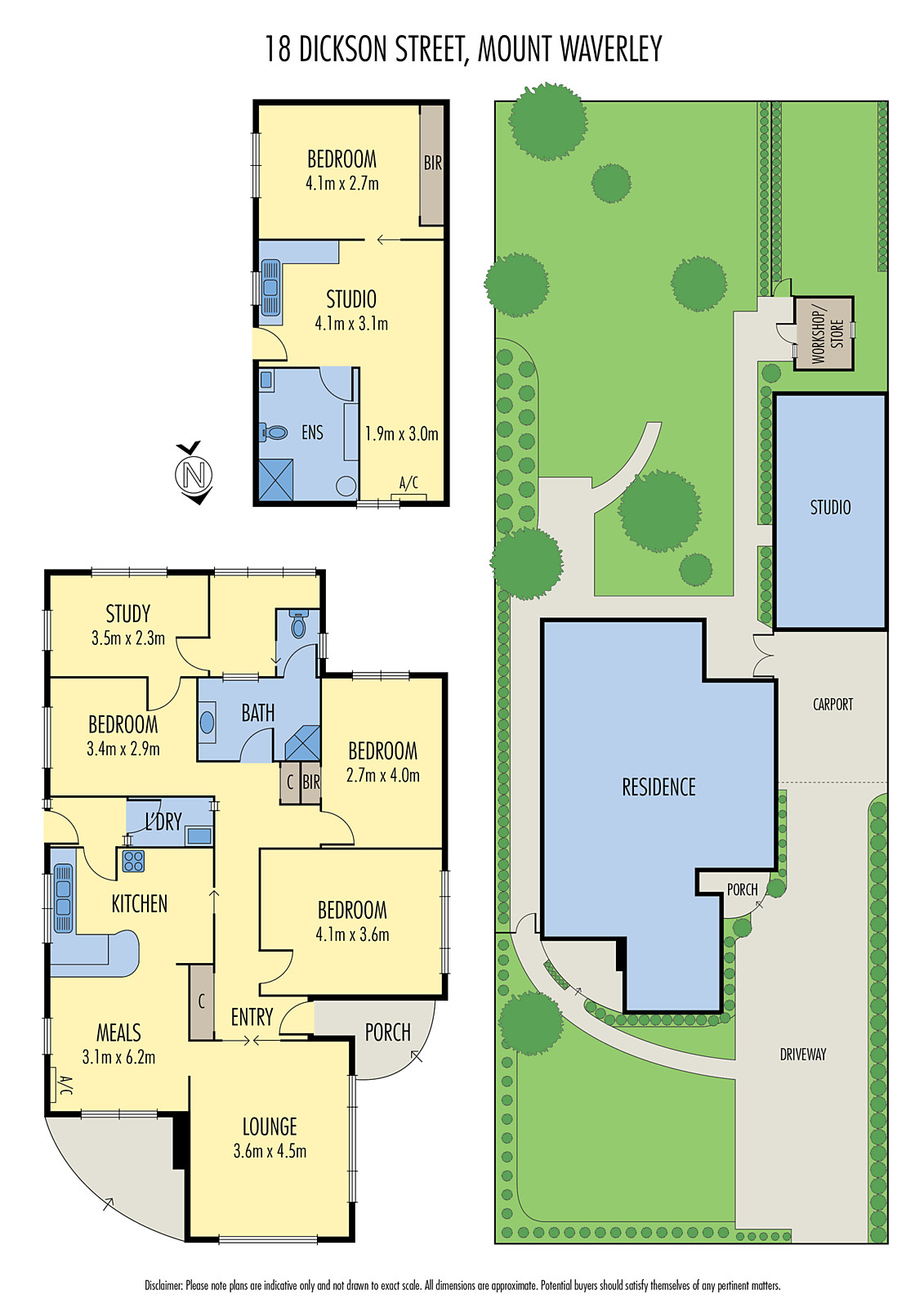 18 Dickson Street, Mount Waverley VIC 3149 - Floorplan