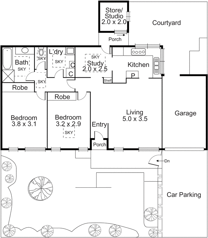 1/8 Duff Street, Sandringham VIC 3191 - Floorplan