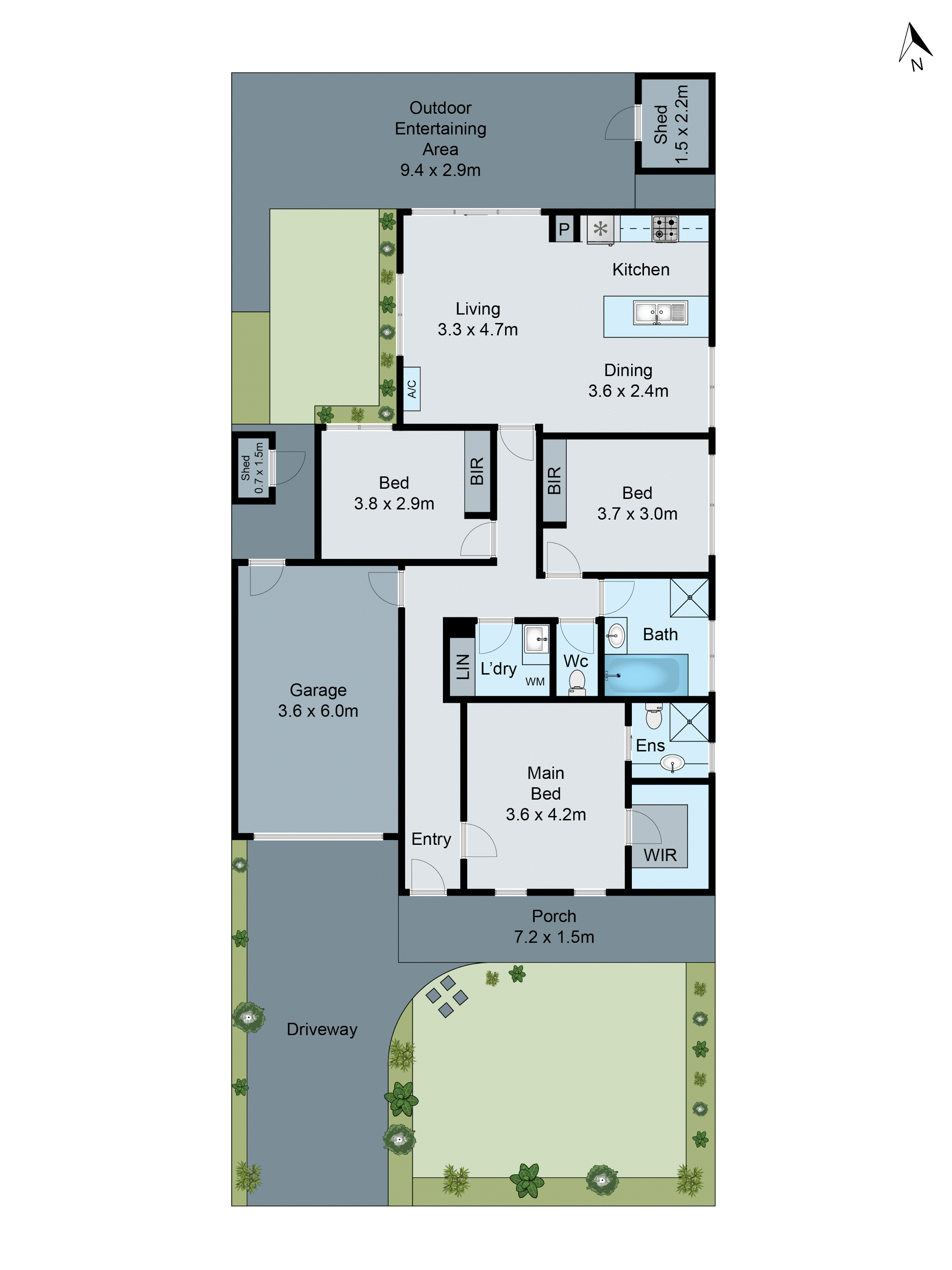 1/8 Elsie Street, Bell Park VIC 3215 - Floorplan