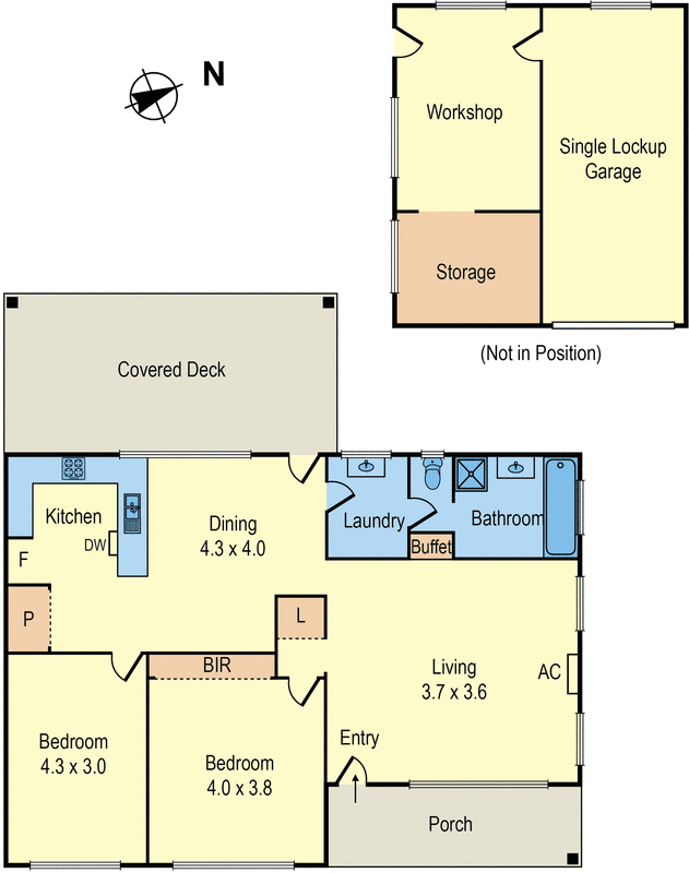 18 Emery Drive, Dingley Village VIC 3172 - Floorplan