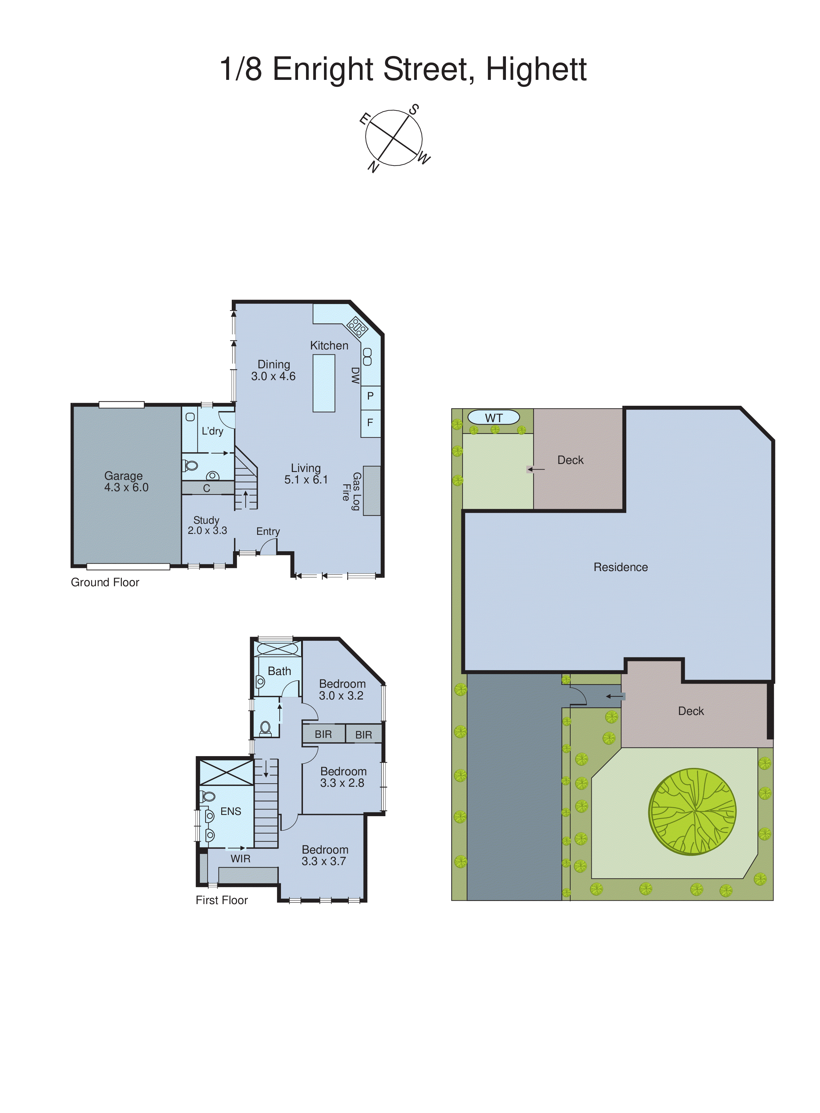 1/8 Enright Street, Highett VIC 3190 - Floorplan