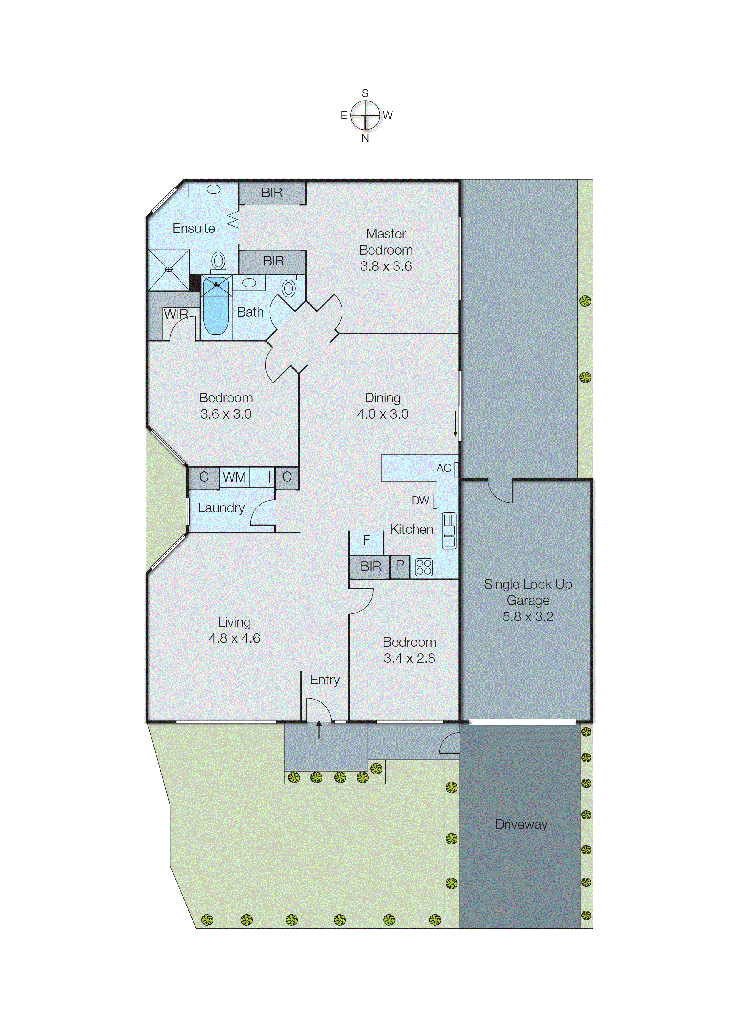 1/8 Fairbank Road, Bentleigh VIC 3204 - Floorplan