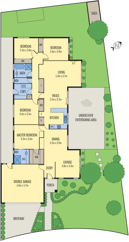 18 Fernhill Drive, Dingley Village VIC 3172 - Floorplan